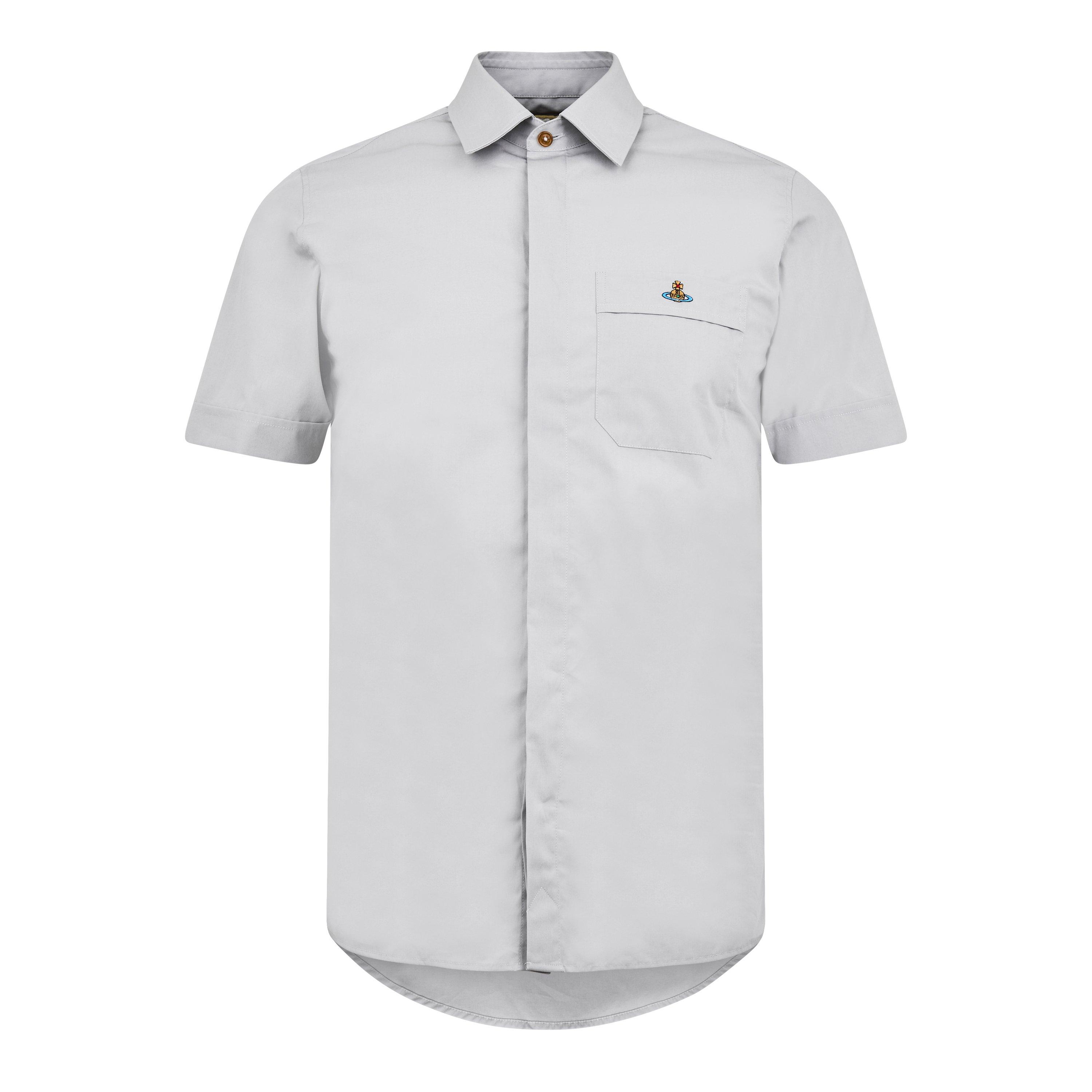 Grey - Vivienne Westwood - Classic Short Sleeve Shirt - 5