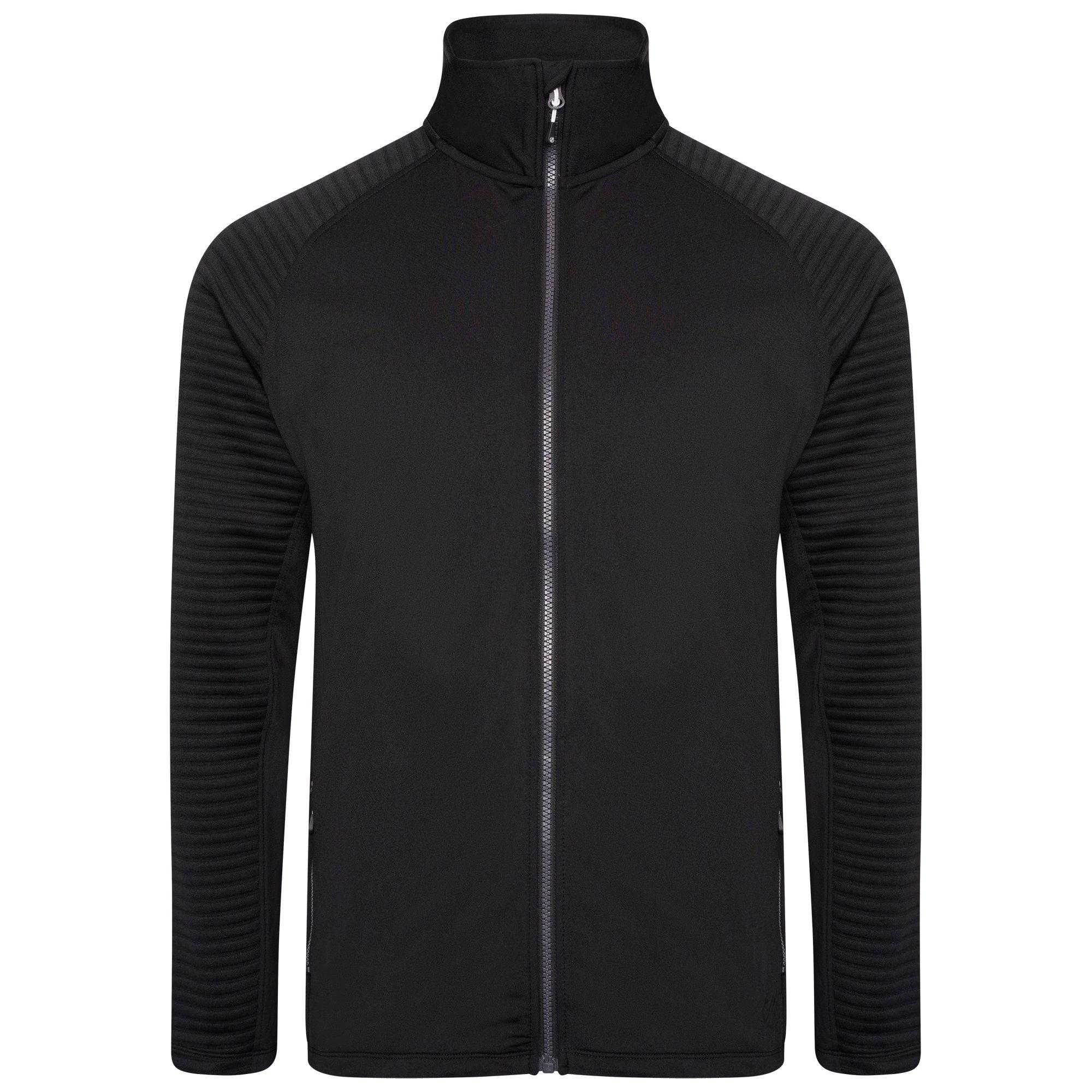 Black/Black - Dare 2b - Unisex Collective Full-Zip Fleece Fabric - 1