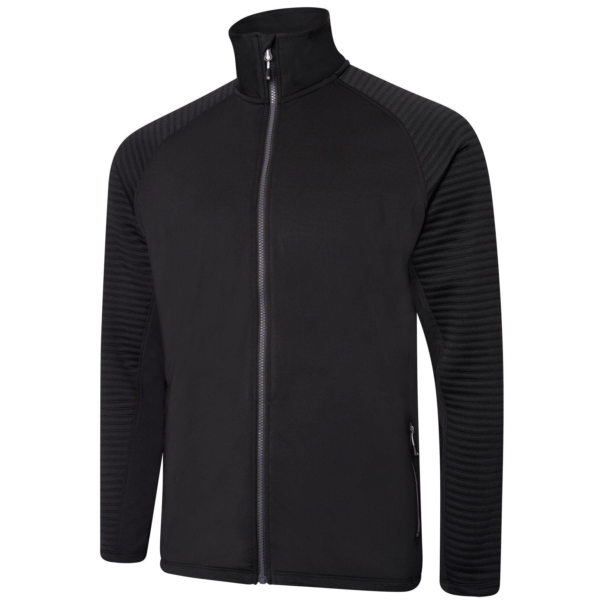 Black/Black - Dare 2b - Collective Full-Zip Fleece Fabric - 2