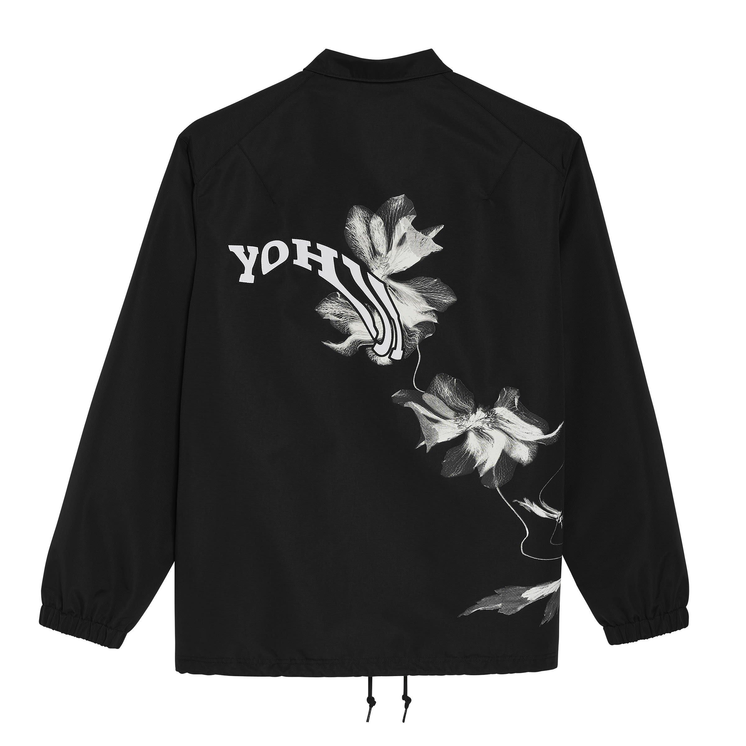 Black - Y3 - Men's  Floral Coach Jacket - 2