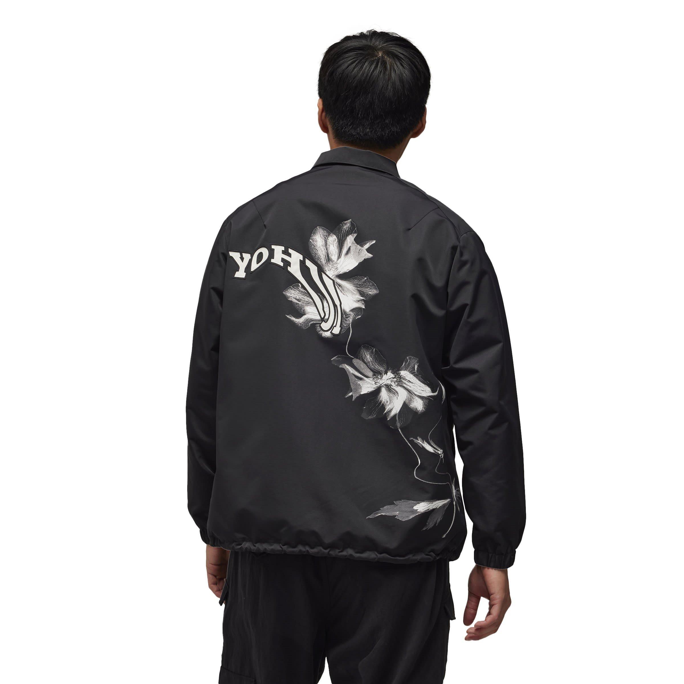 Black - Y3 - Men's  Floral Coach Jacket - 4