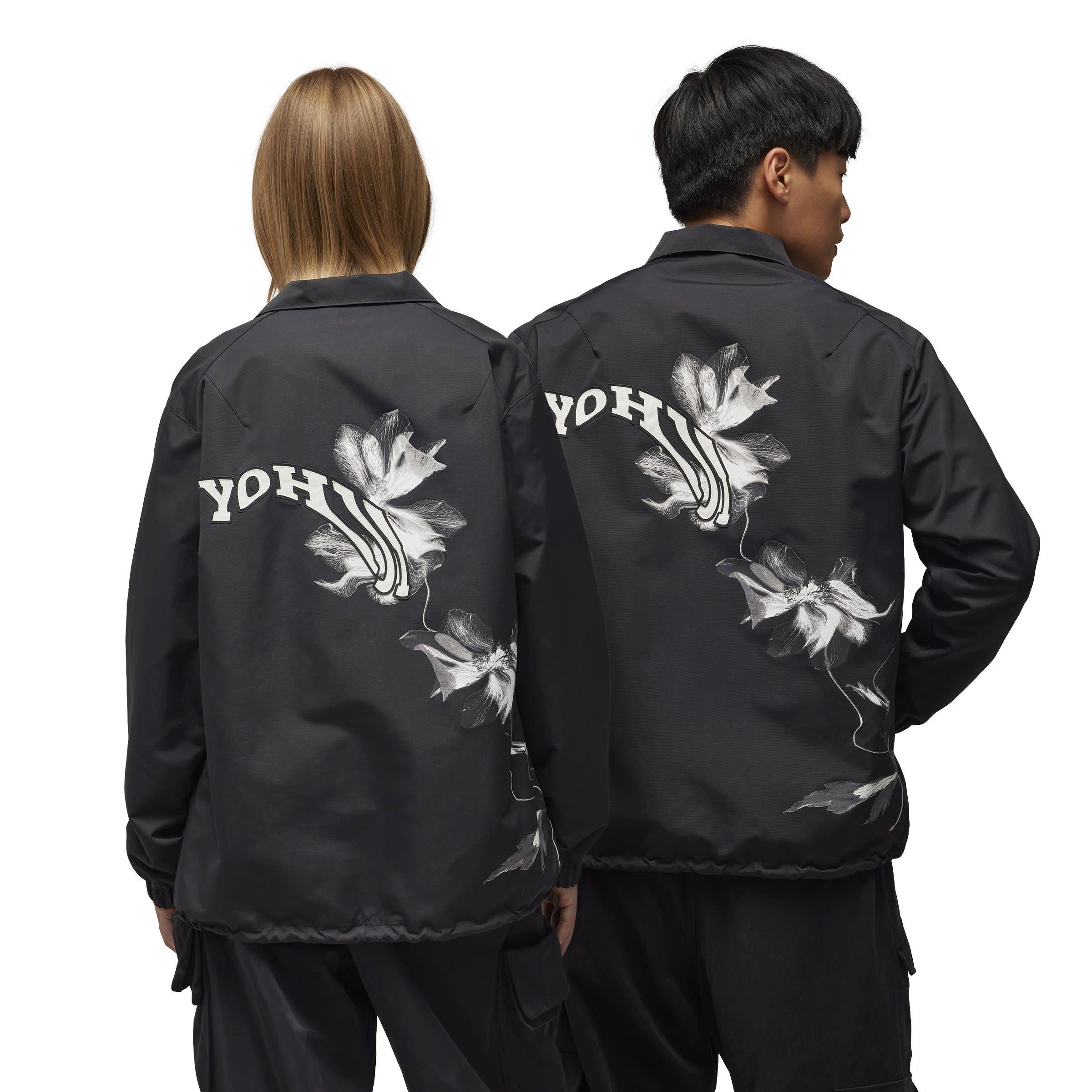 Black - Y3 - Men's  Floral Coach Jacket - 8