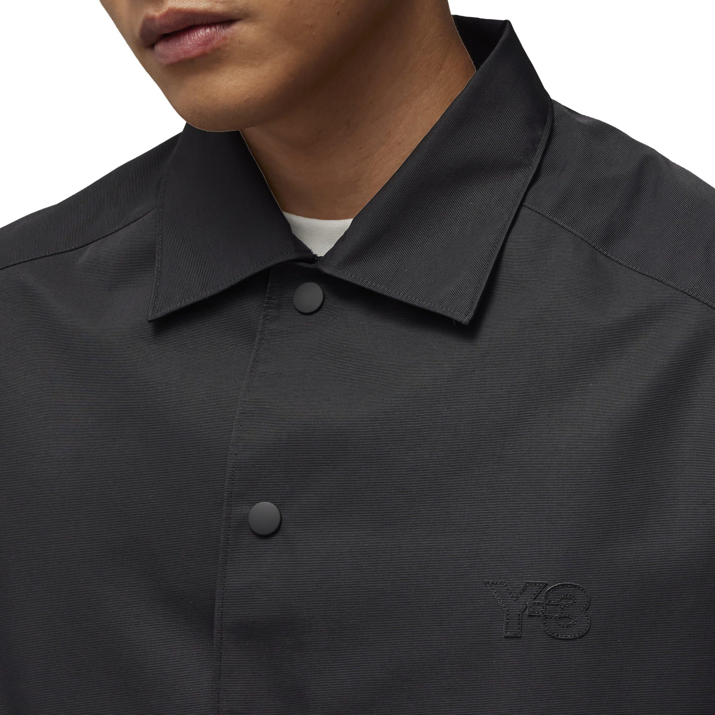 Black - Y3 - Men's  Floral Coach Jacket - 10