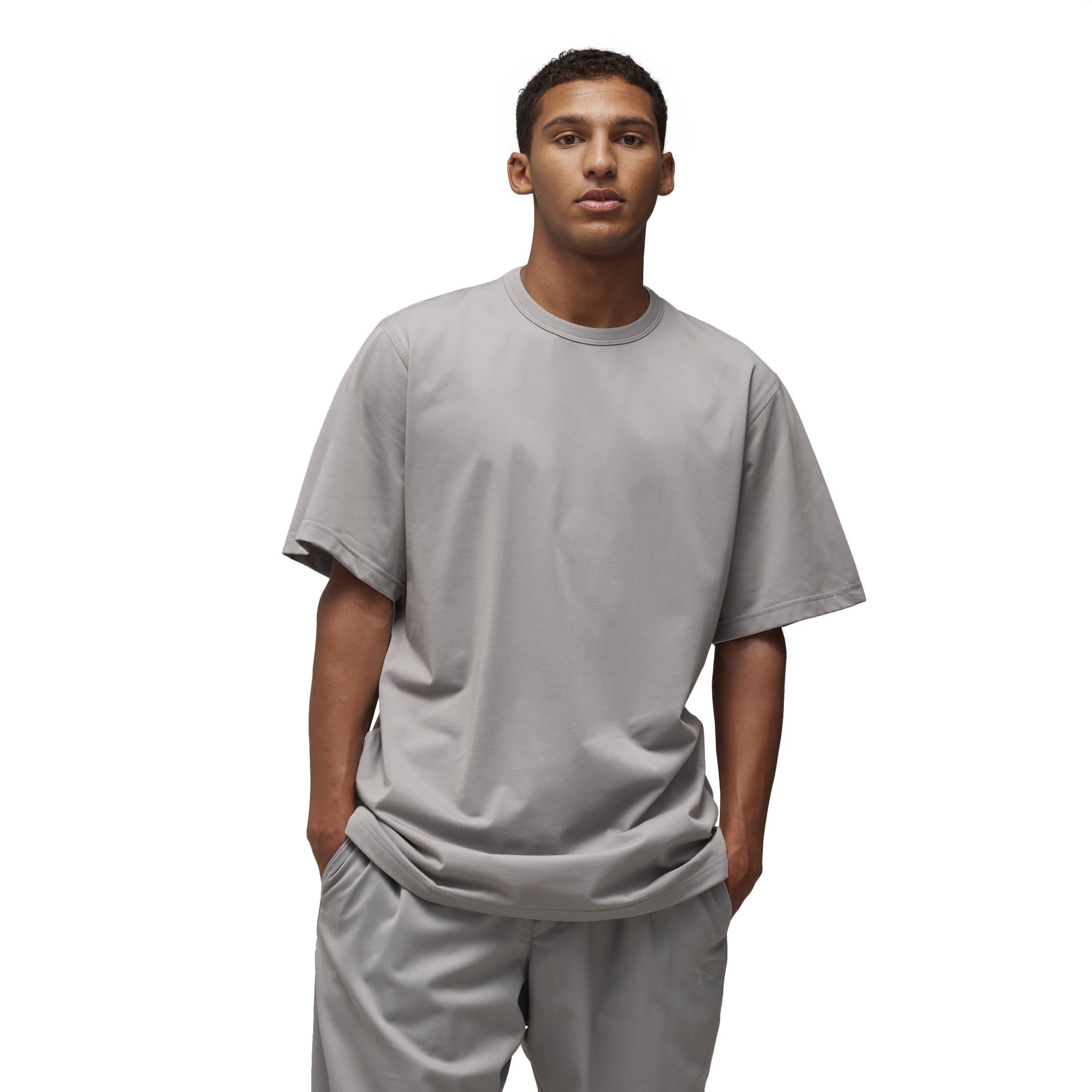 Grey - Y3 - Logo T-Shirt - 1