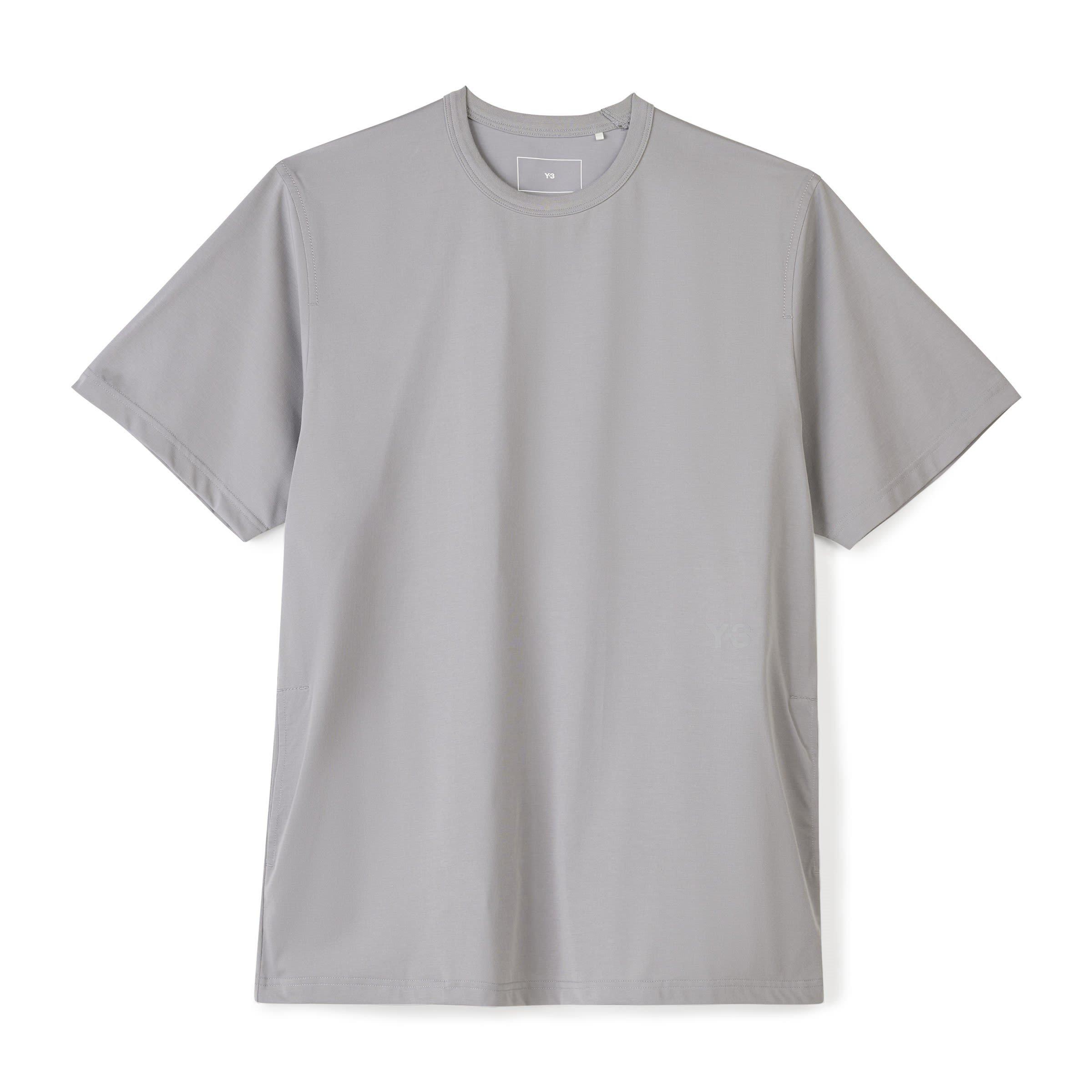Grey - Y3 - Logo T-Shirt - 7