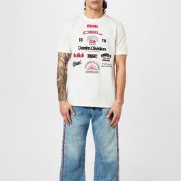 Diesel Multi Logo T Shirt