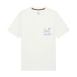 Paul Smith Orchid Emb Tee Sn42