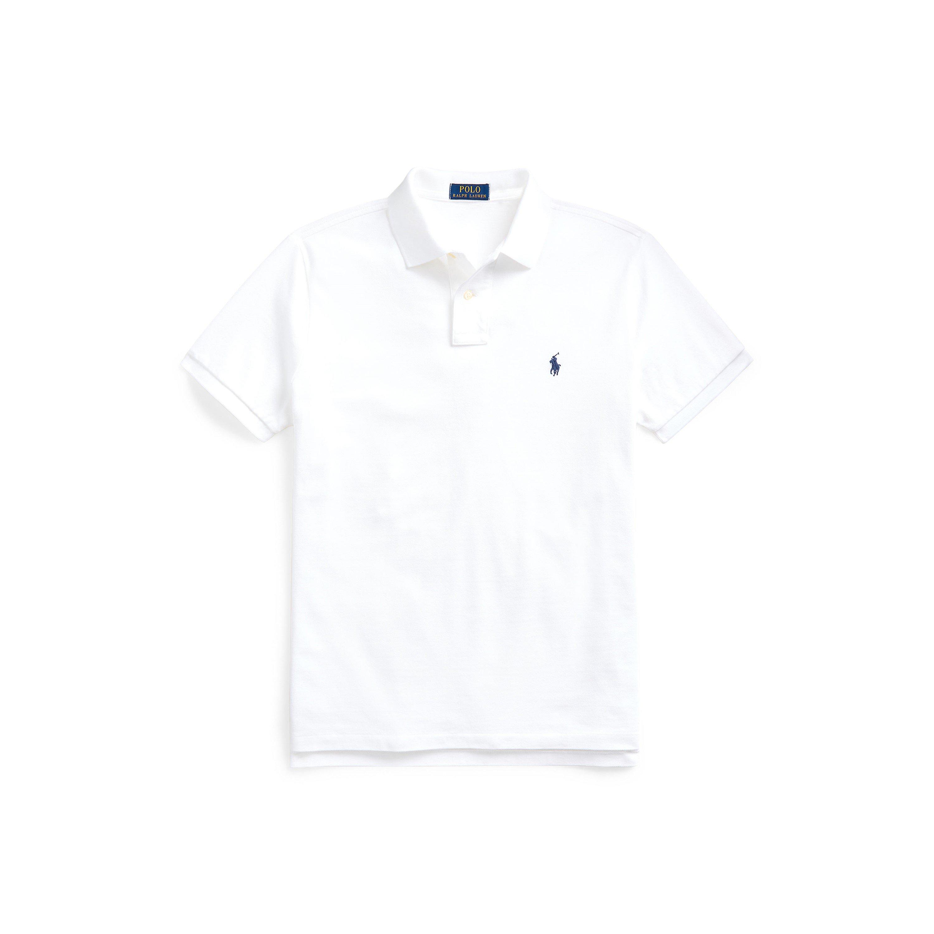 White - Polo Ralph Lauren - Men's Custom Short Sleeve Polo Shirt - 1
