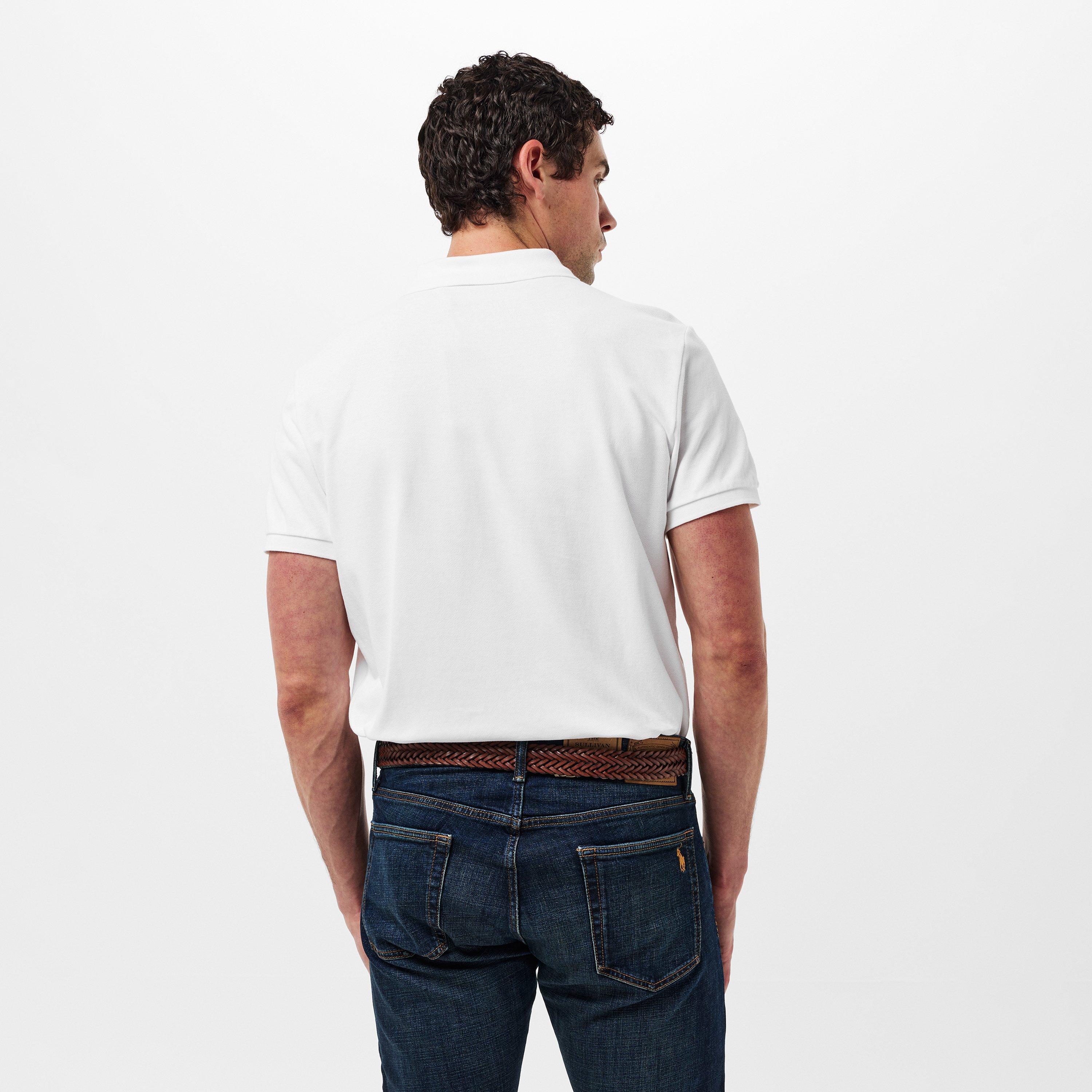 White - Polo Ralph Lauren - Men's Custom Short Sleeve Polo Shirt - 4