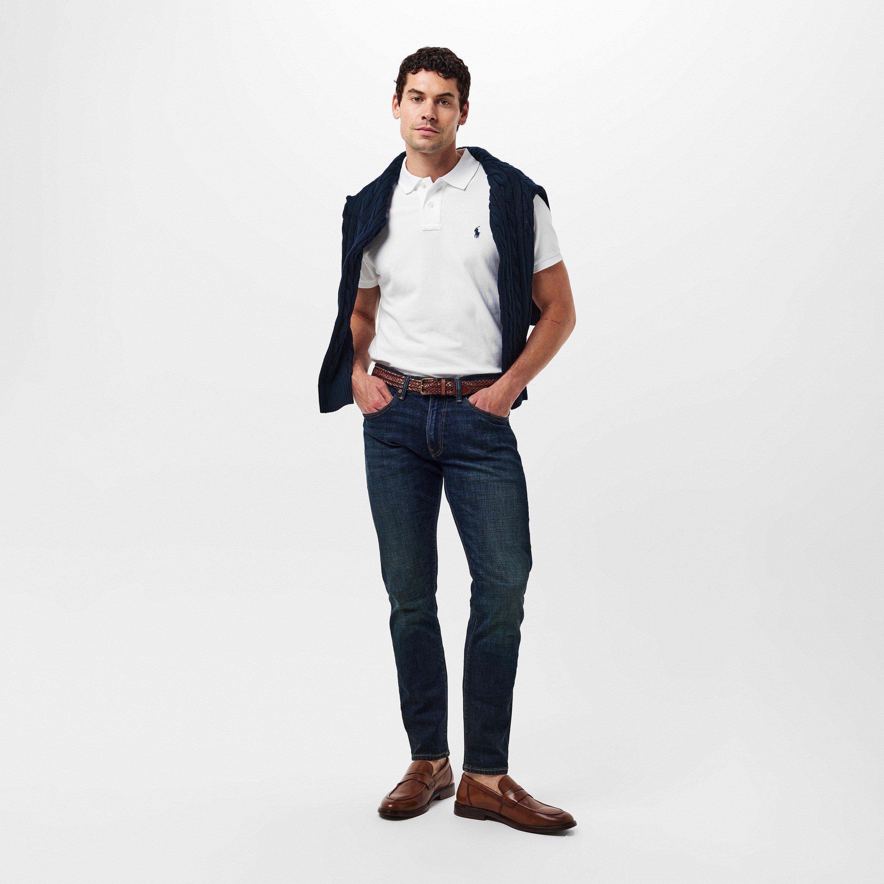 White - Polo Ralph Lauren - Men's Custom Short Sleeve Polo Shirt - 6