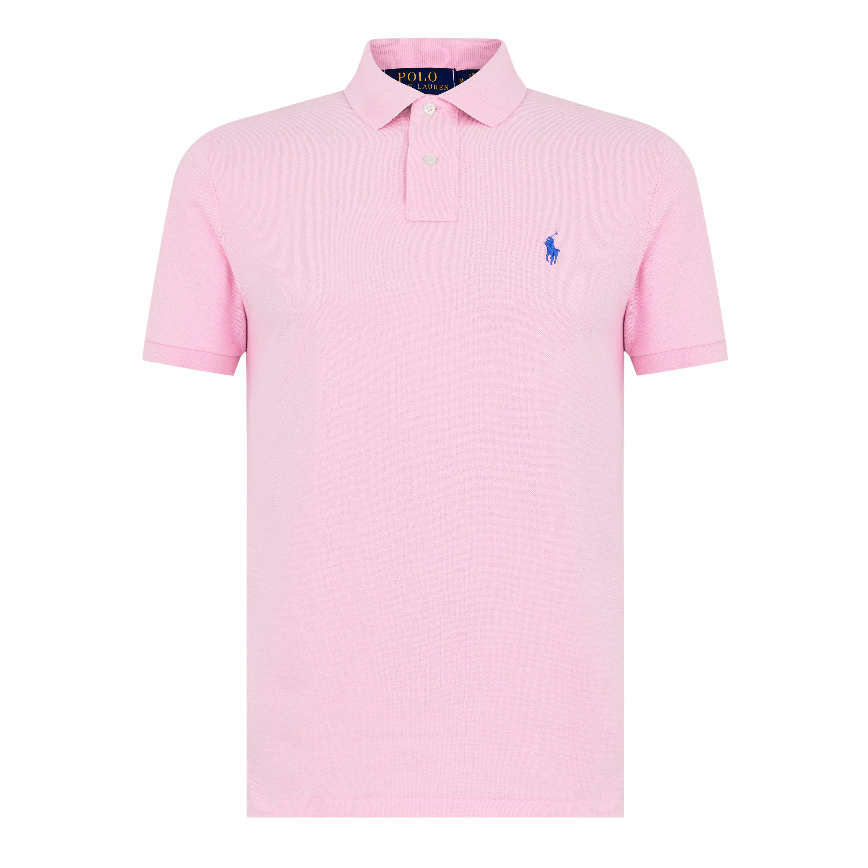 Polo Ralph Lauren Men's Custom Short Sleeve Polo Shirt - Carmel Pink - M