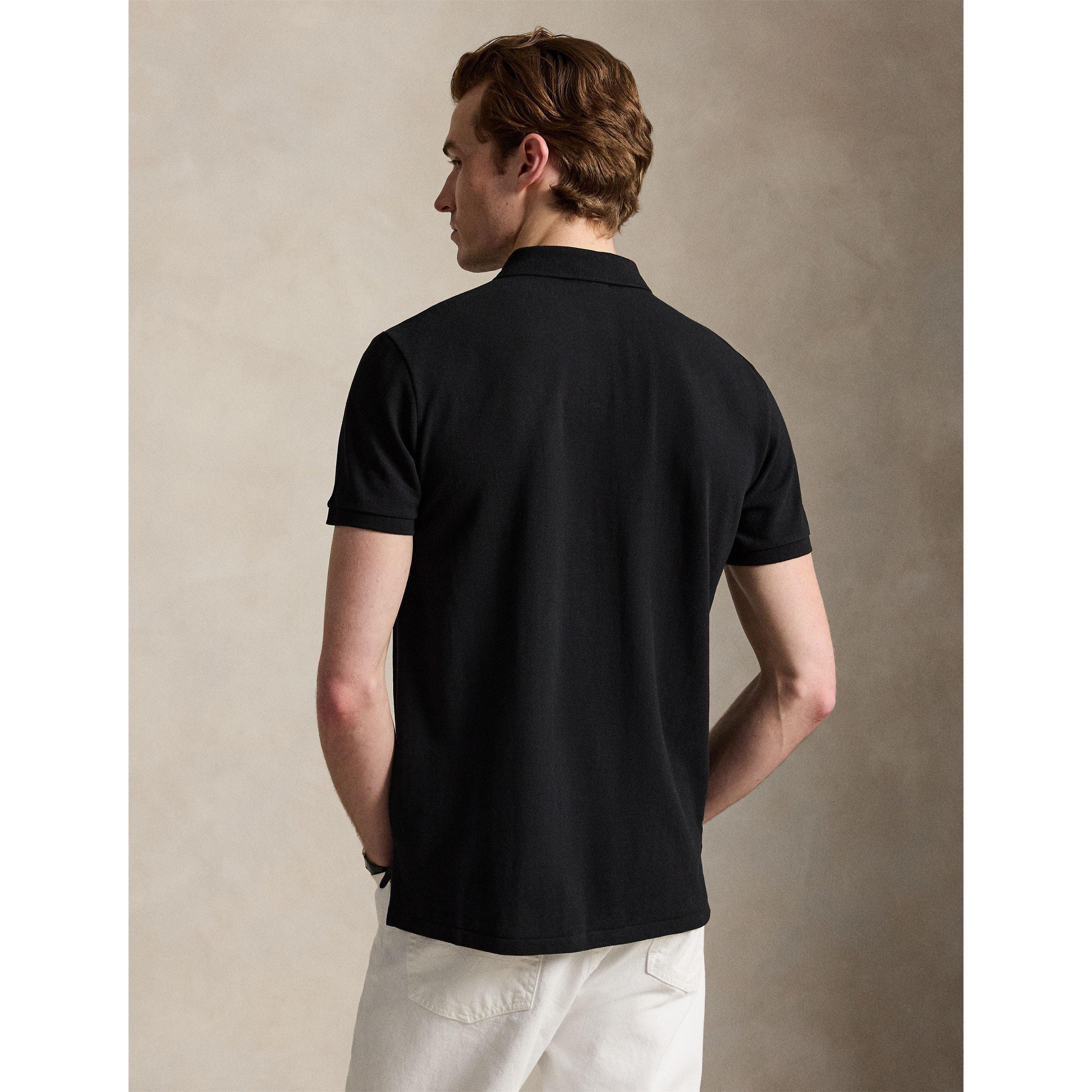 Polo Black - Polo Ralph Lauren - Mens Custom Short Sleeve Polo Shirt - 4