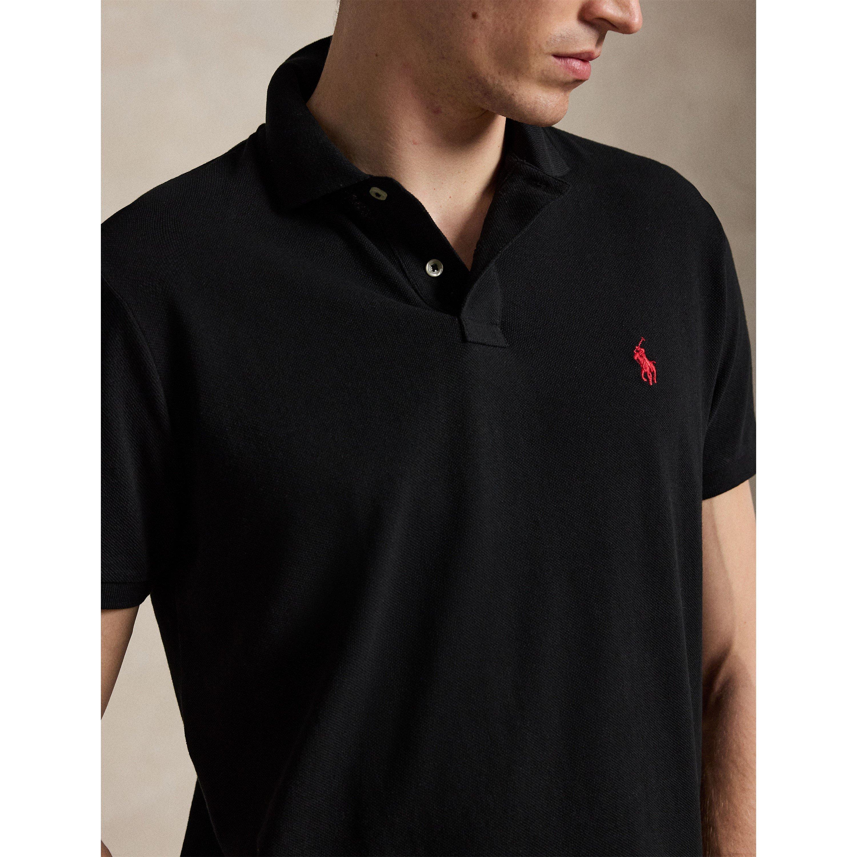 Polo Black - Polo Ralph Lauren - Mens Custom Short Sleeve Polo Shirt - 5