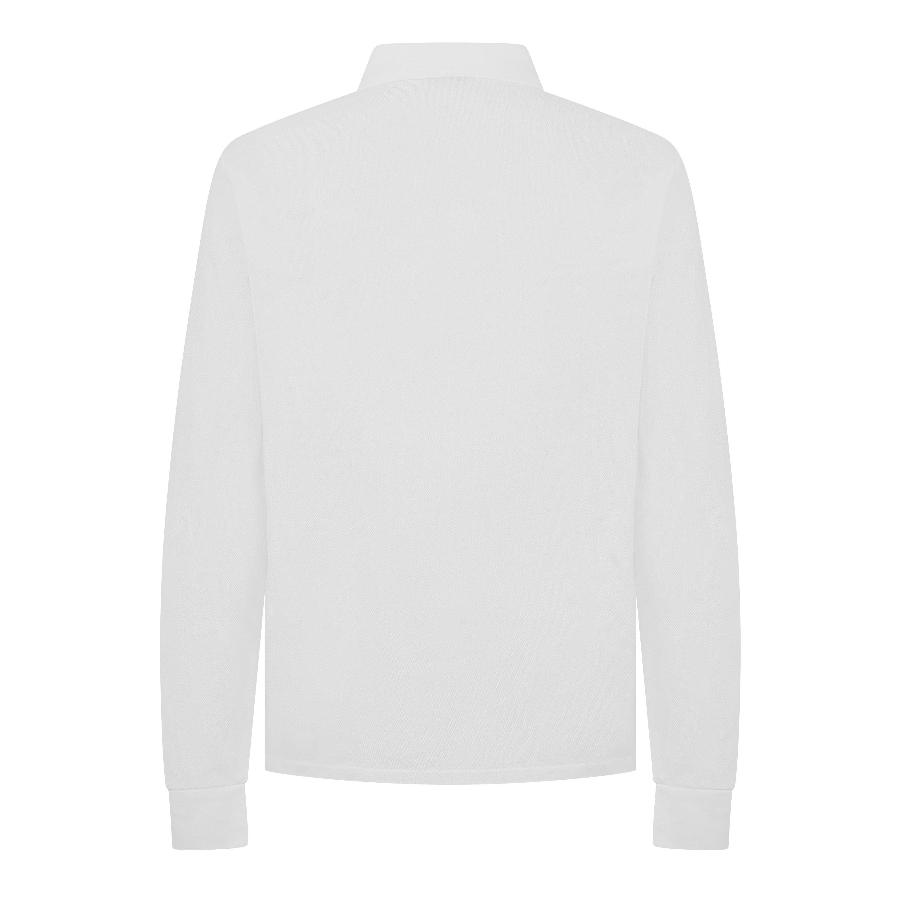 White - Polo Ralph Lauren - Men's Long Sleeve Polo Shirt - 8