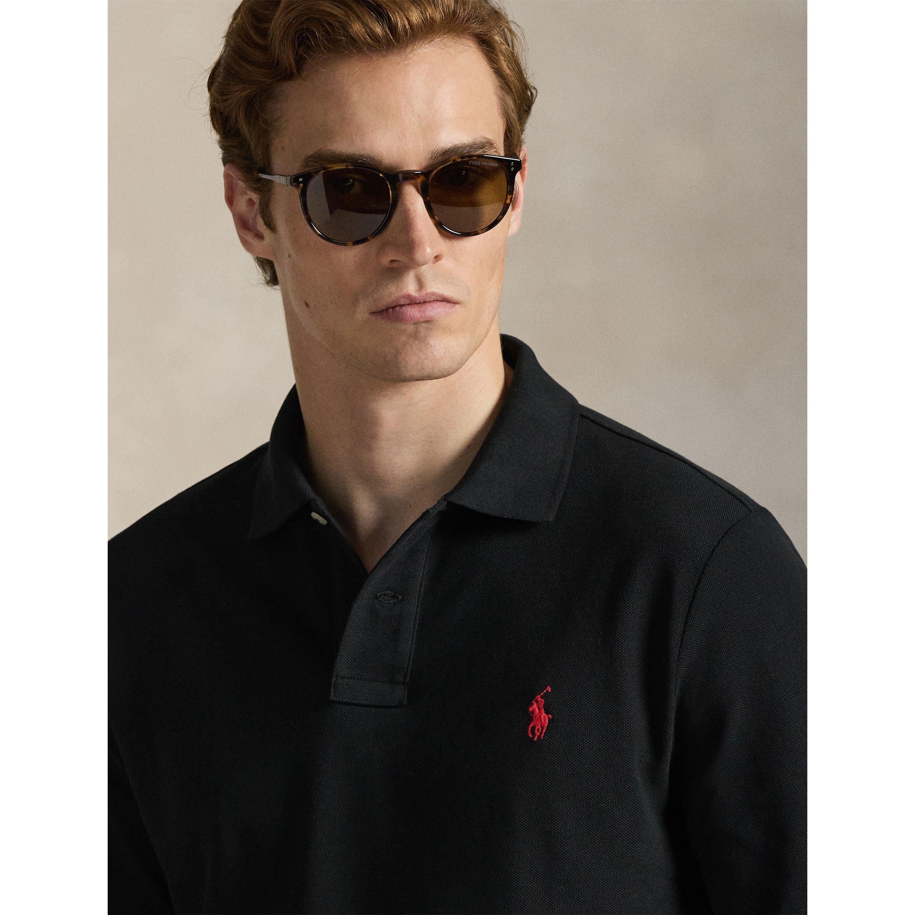 Black - Polo Ralph Lauren - Men's Long Sleeve Polo Shirt - 4
