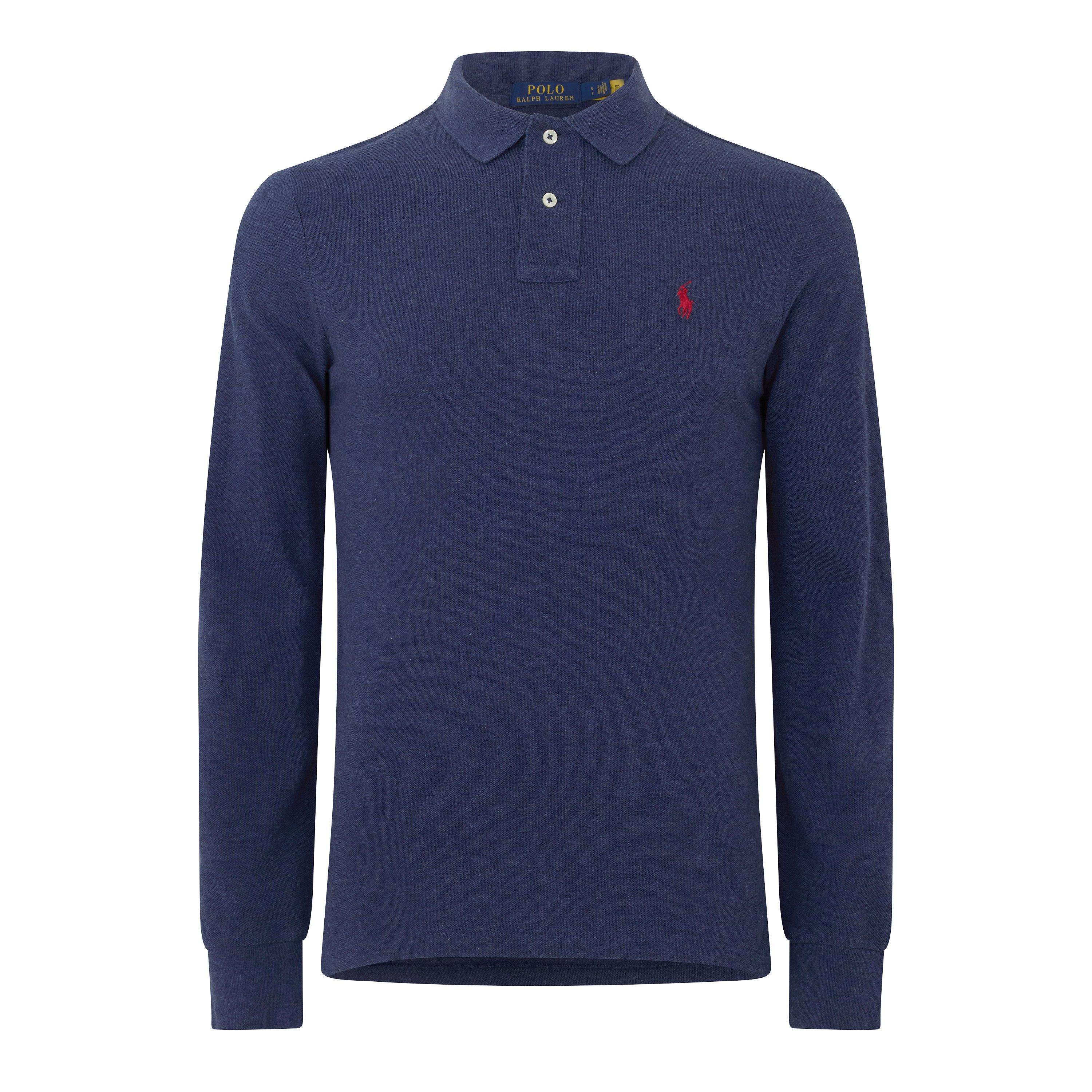 Men's Long Sleeve Polo Shirt