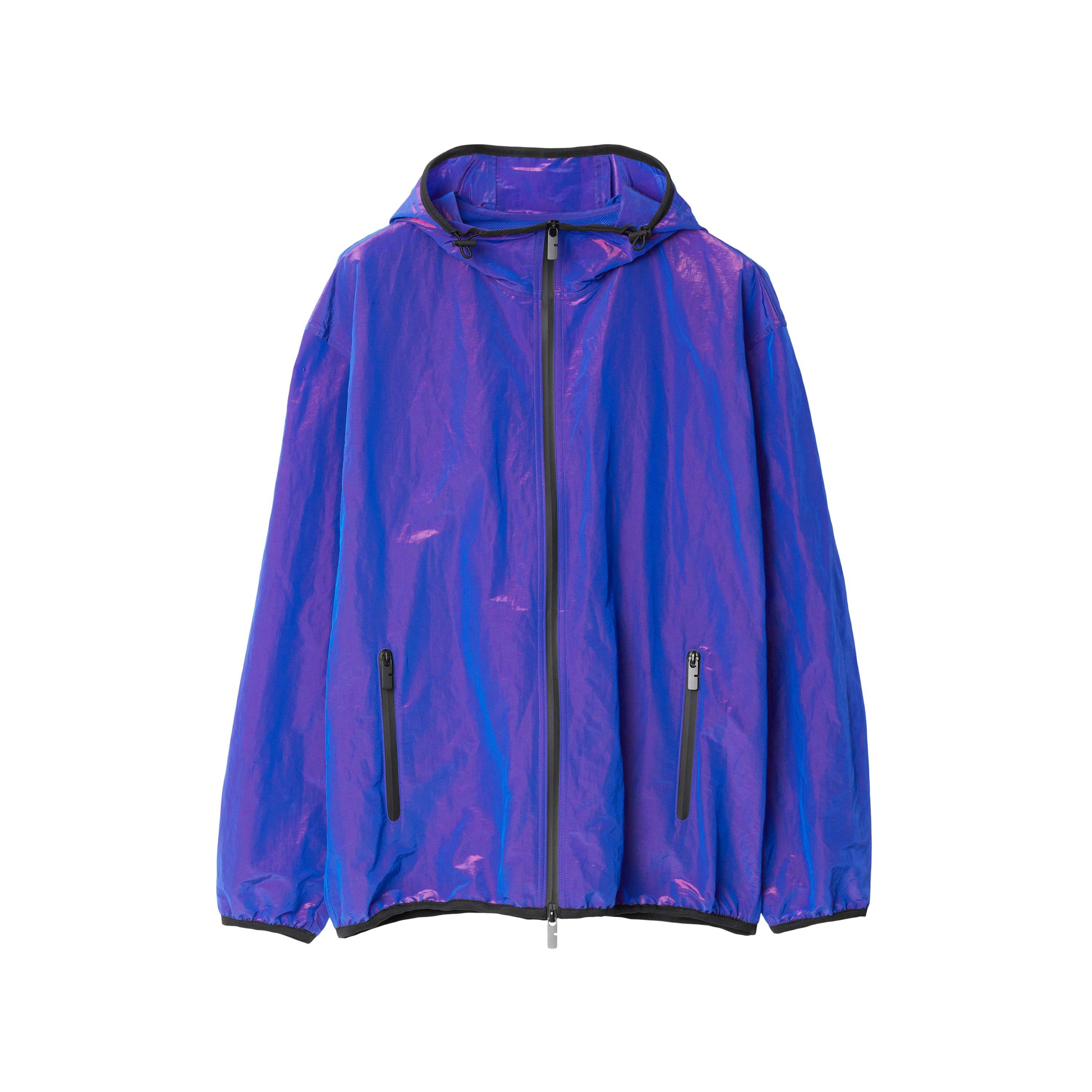 Volt - Burberry - Men's Lightweight Nylon Long Sleeve Hooded Oversized Fit Windbreaker - 5