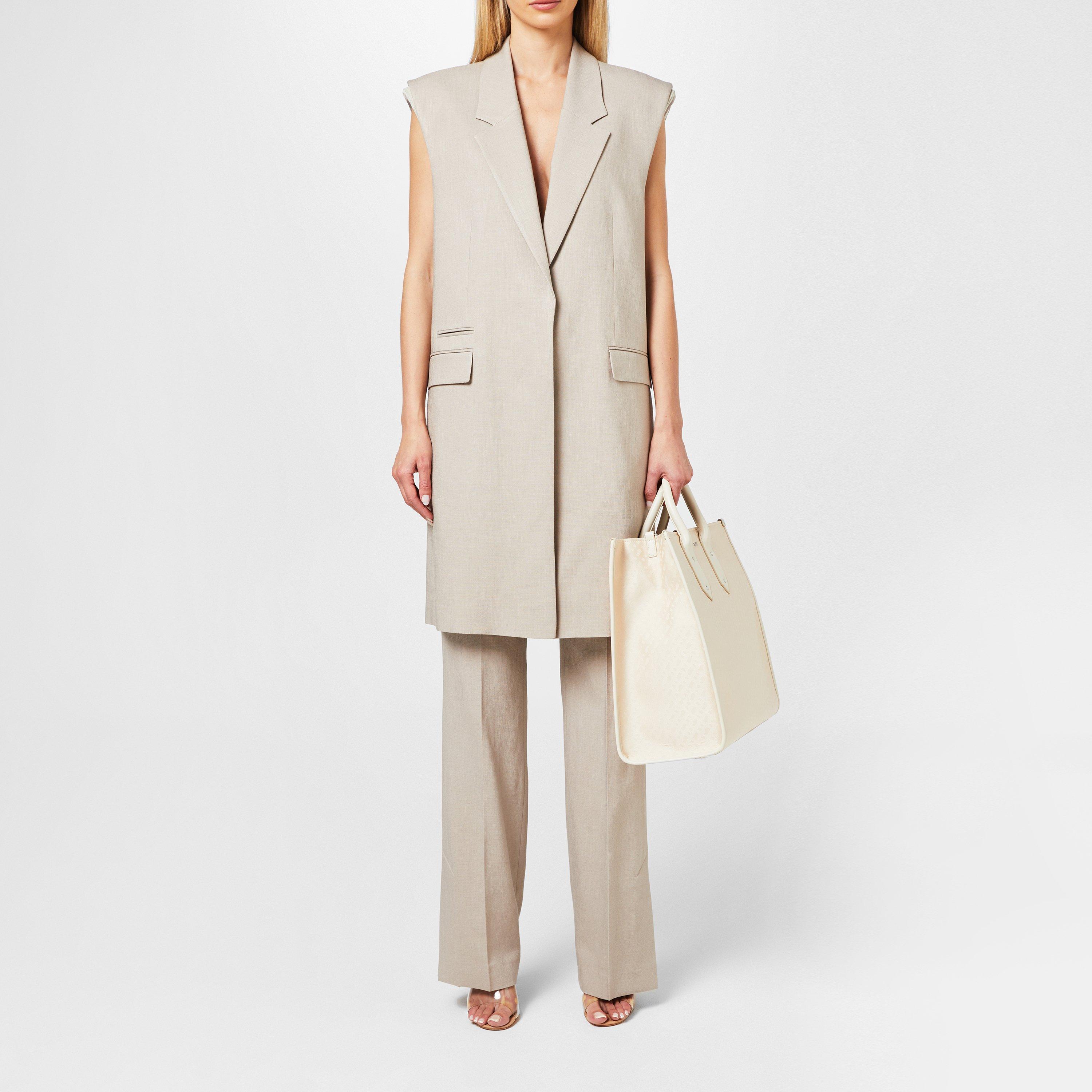 Open Beige 298 - Boss - Women's Terela Straight Trousers - 4