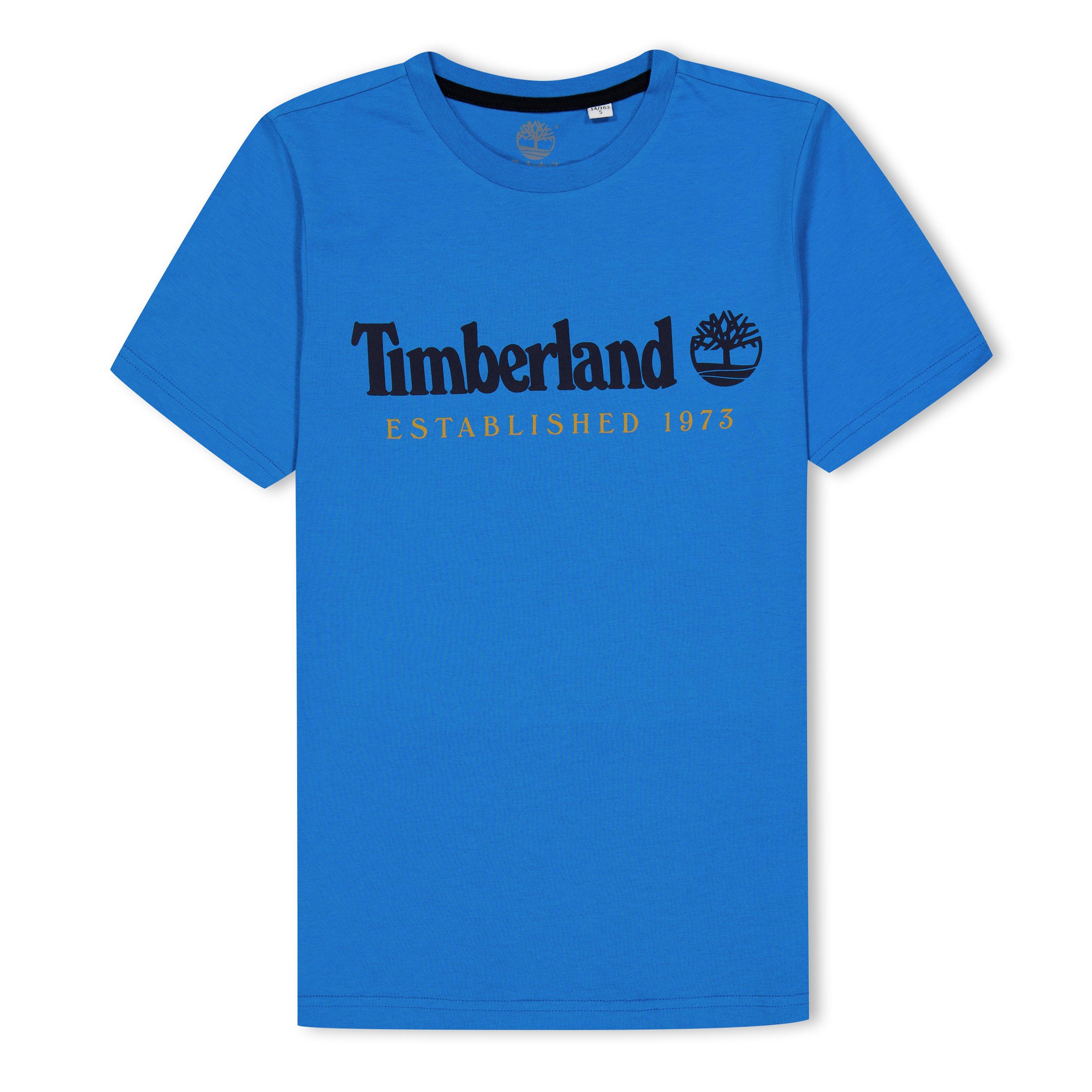 Blue 83E - Timberland - Logo T-shirt Juniors - 1
