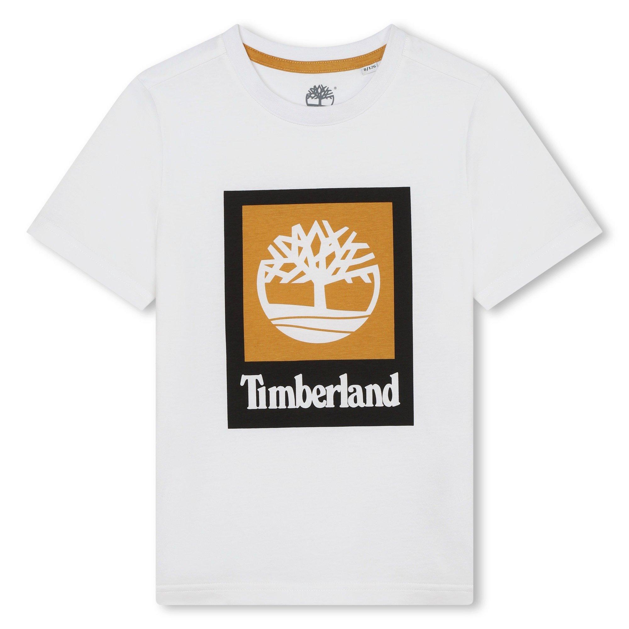 White 10P - Timberland - Logo T-shirt Juniors - 1