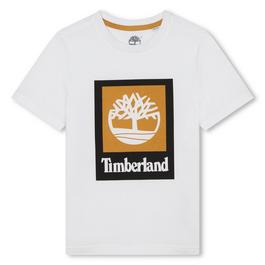 Timberland Logo T shirt Juniors