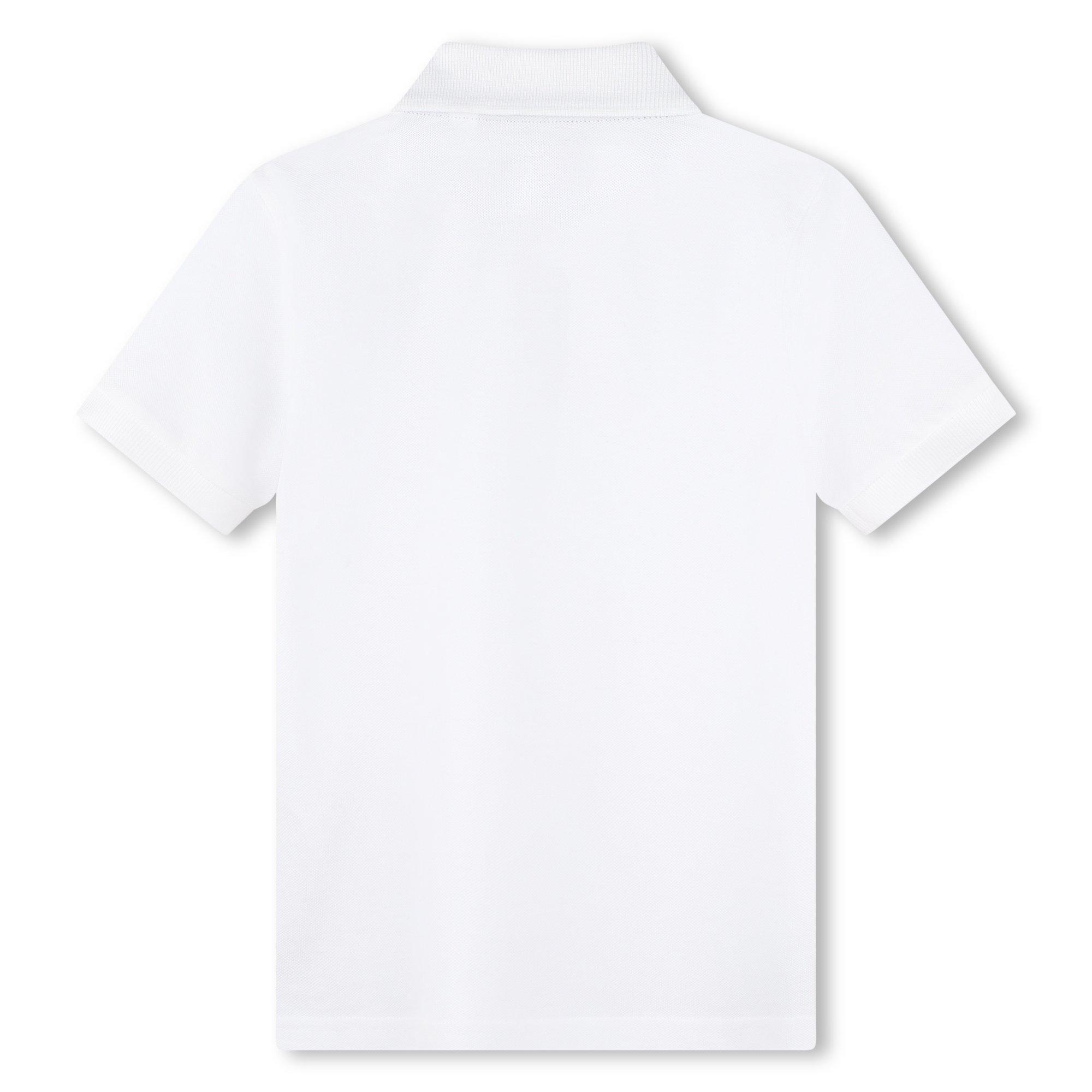 White 10P - Timberland - Kids' Logo Short-Sleeve Polo Shirt - 2