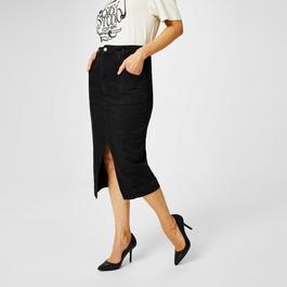 Biba Denim Midi Skirt