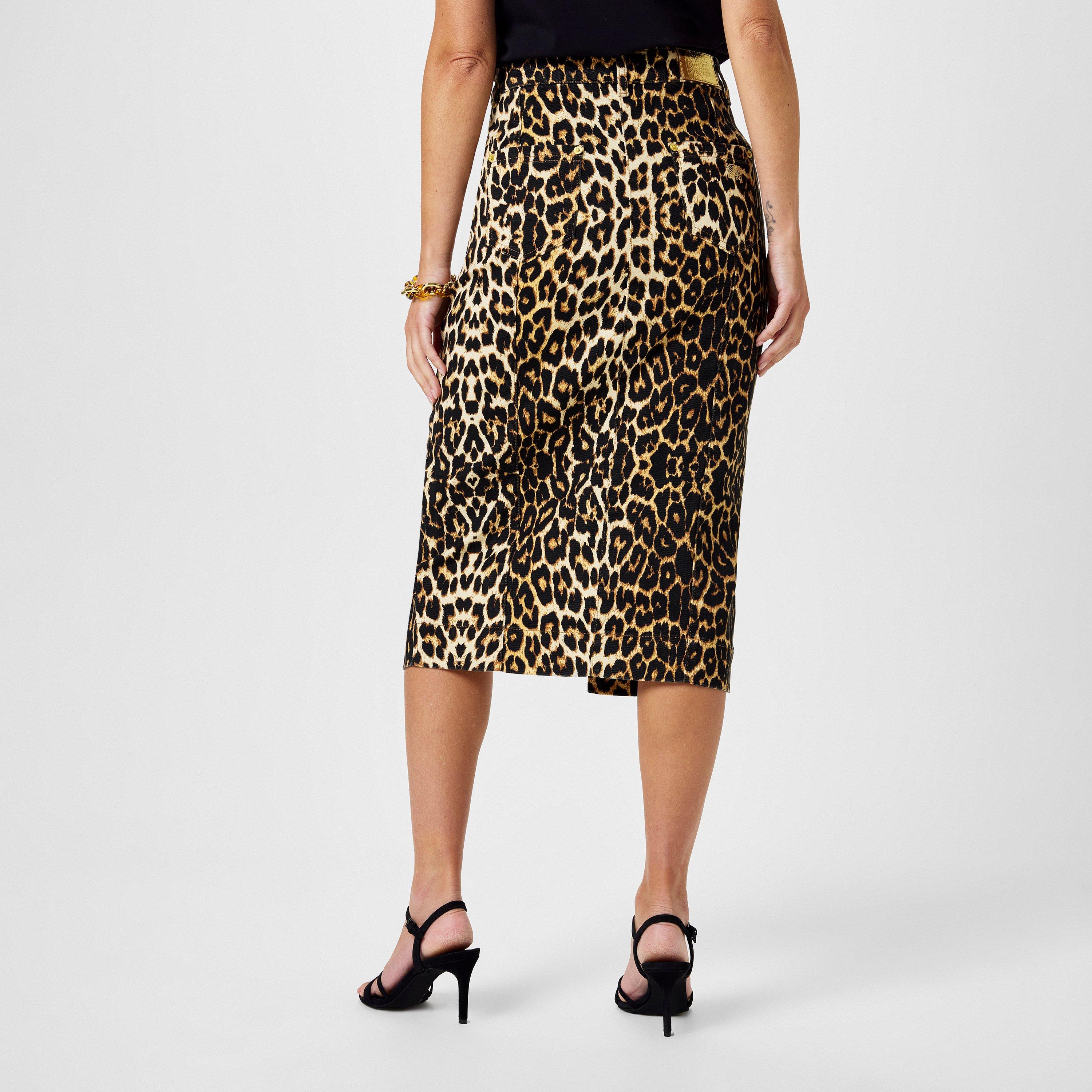 Leopardo - Biba - Biba Denim Midi Skirt - 2