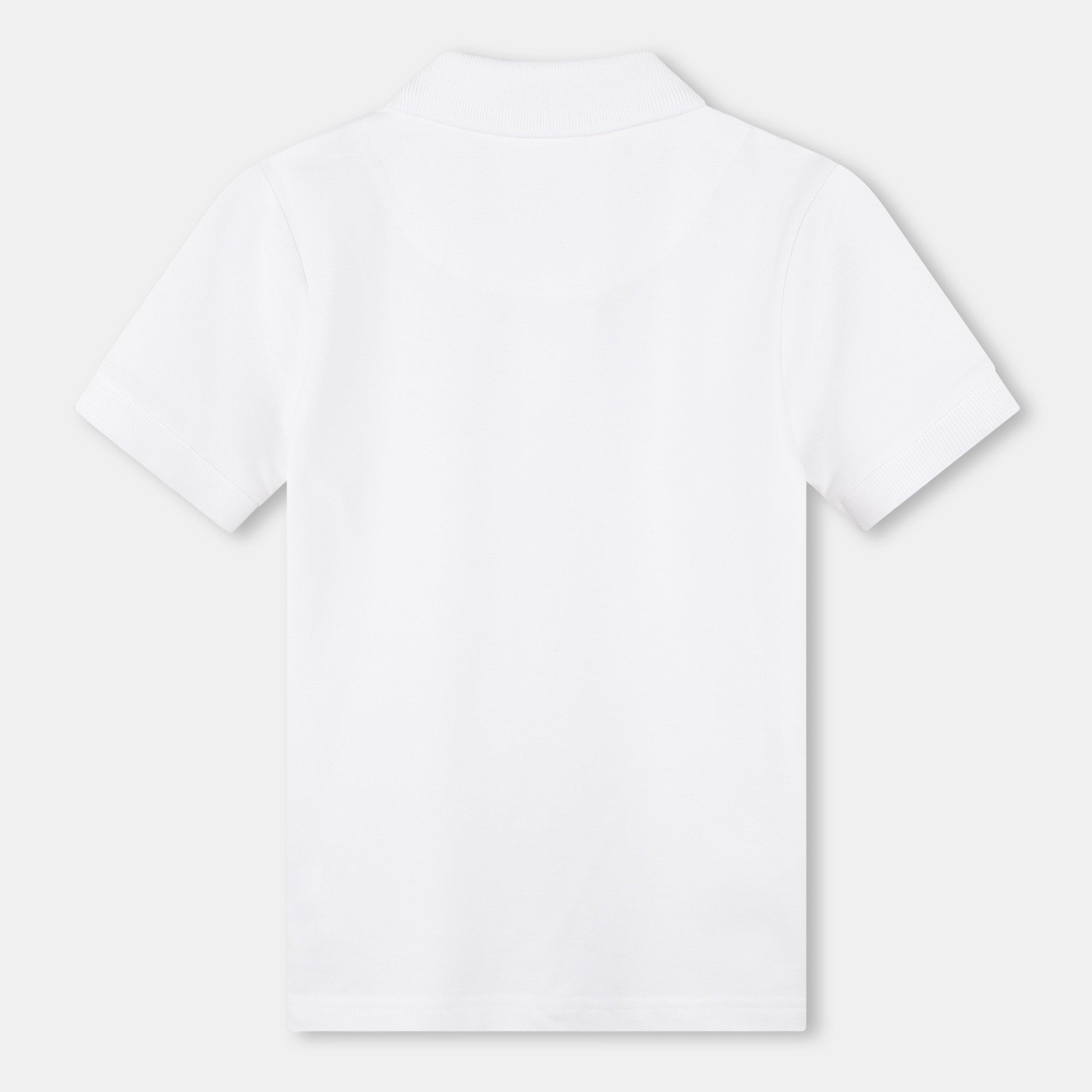 Witte 10P - Hugo - Cotton Polo Shirt Boys - 2