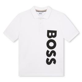 Boss Logo Polo T-Shirt Juniors