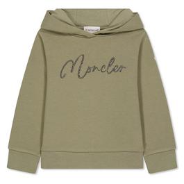 Moncler Logo Over The Head Hoodie Junior