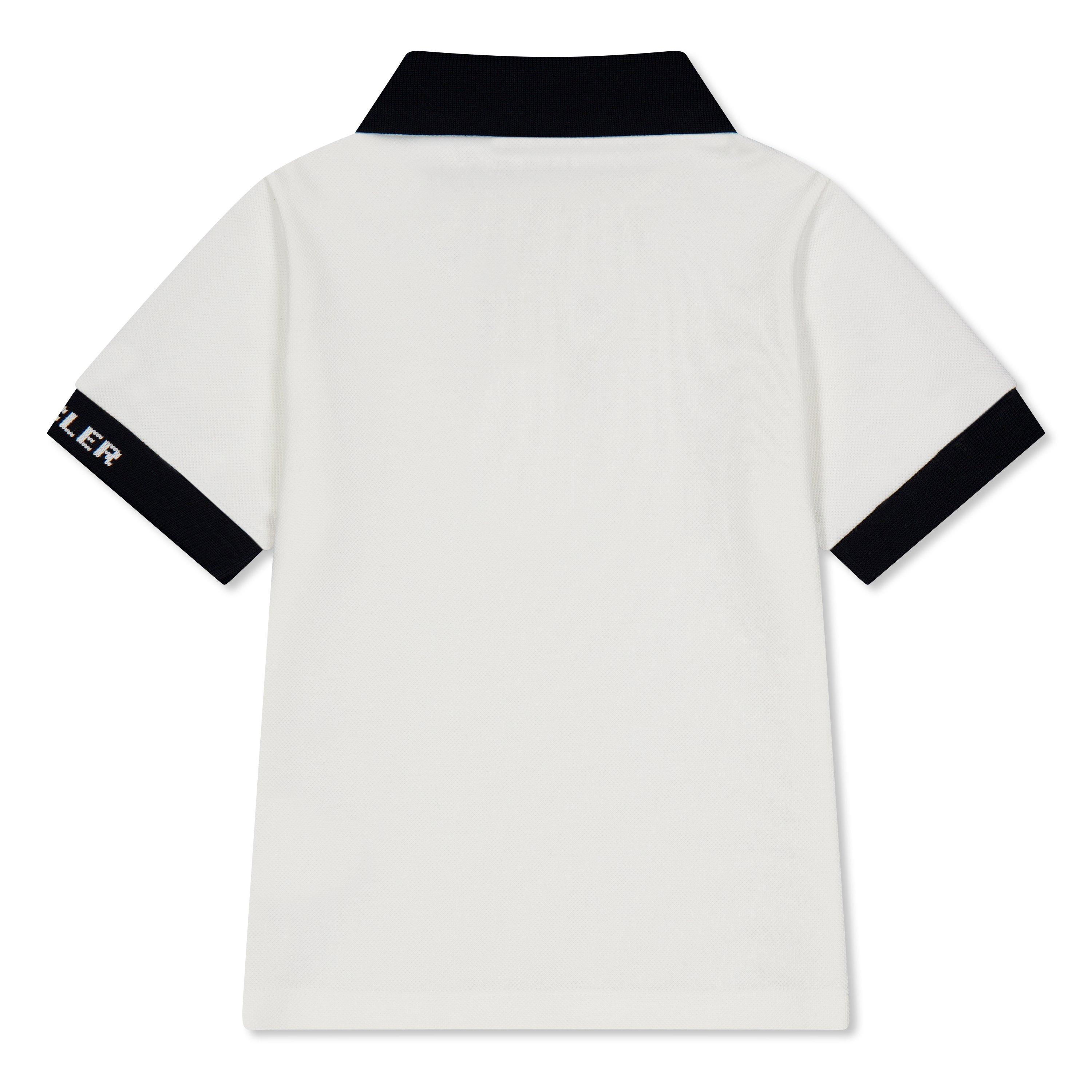 White 034 - Moncler - Logo Polo Shirt Juniors - 2