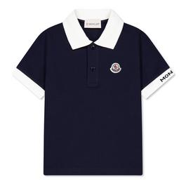 Moncler Logo Polo Shirt Juniors