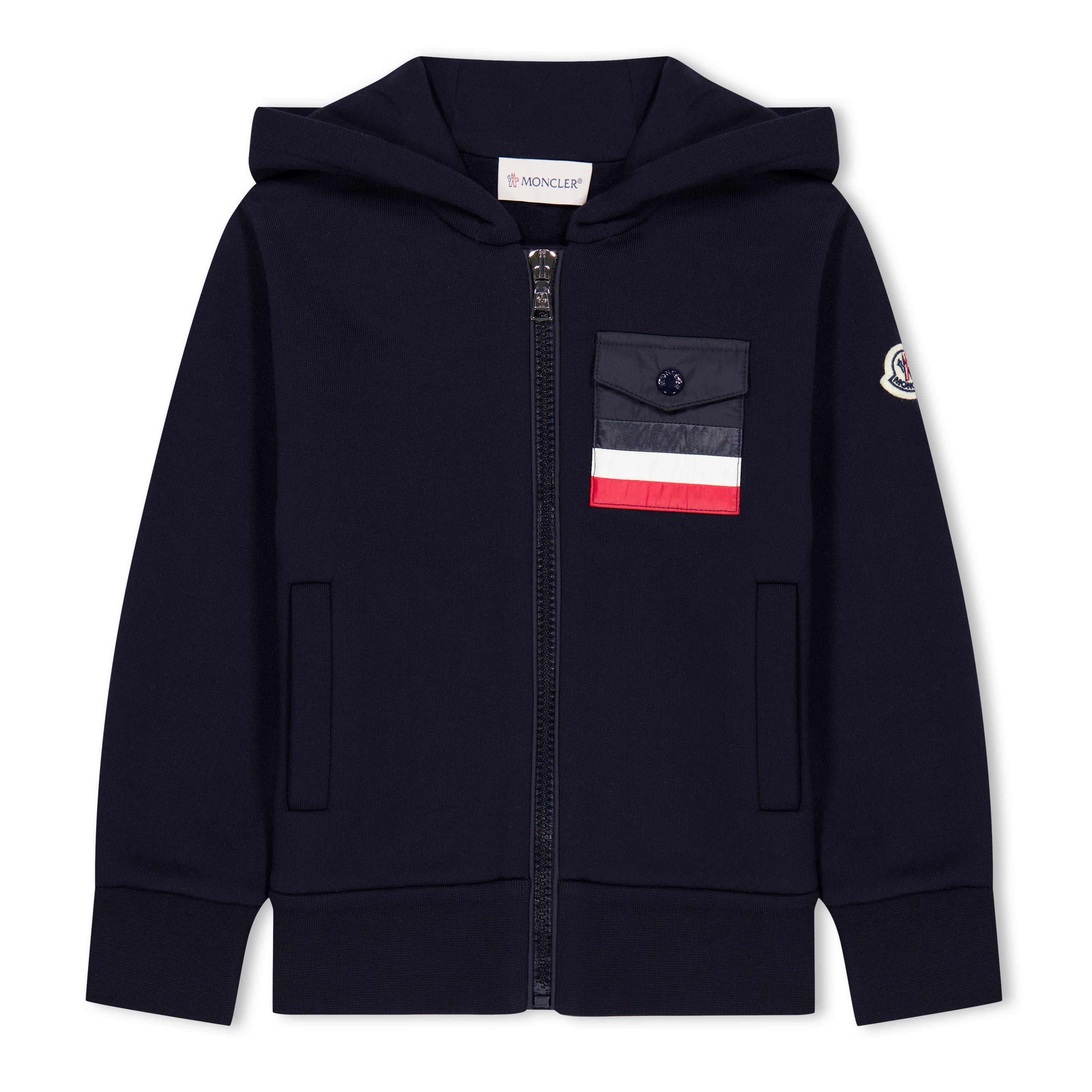 Navy 778 - Moncler - Zip-Up Hoodie Juniors - 1