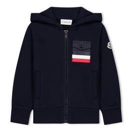 Moncler Zip Up Hoodie Juniors