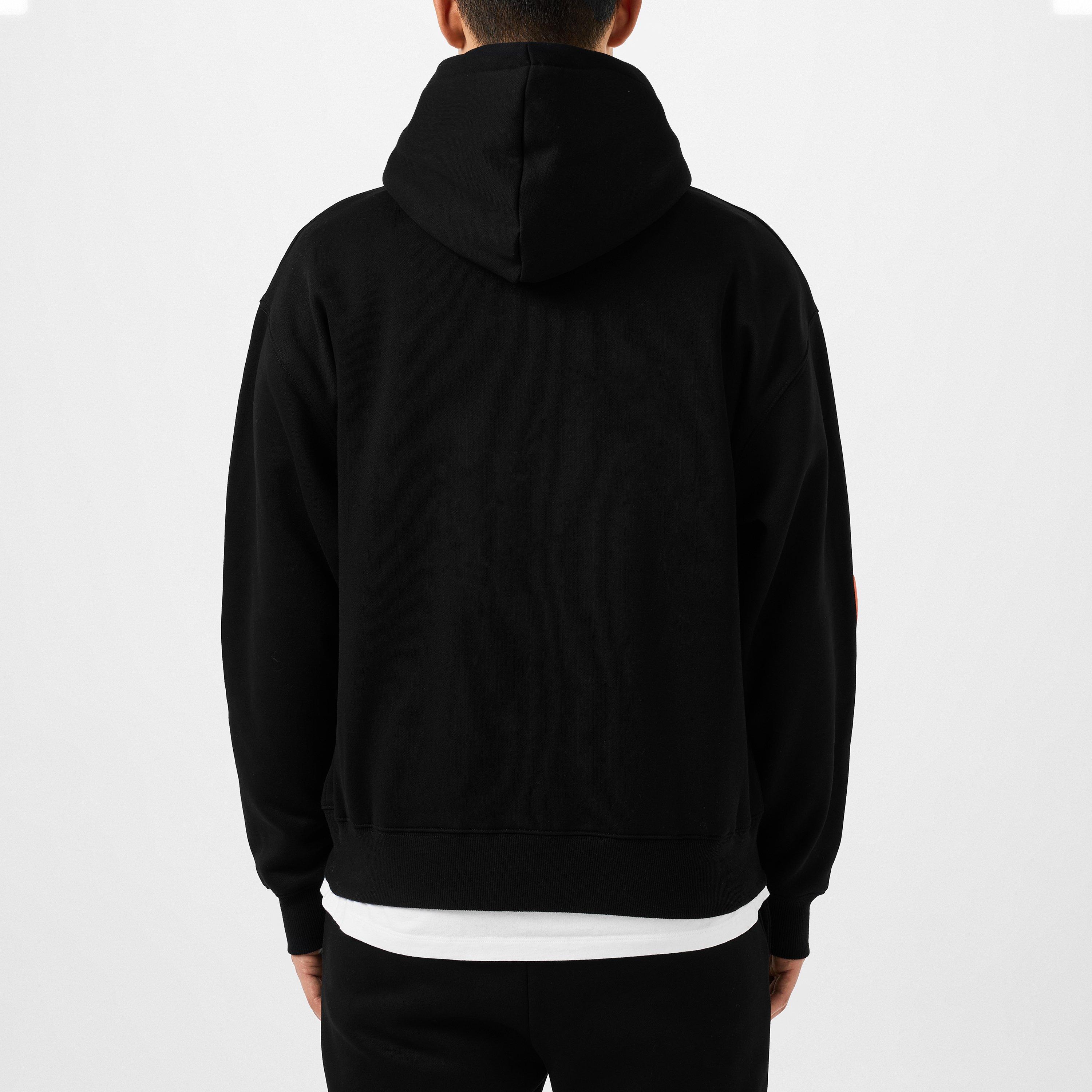 Black - Pretty Boy Ugly World - Flame Hoodie - 4