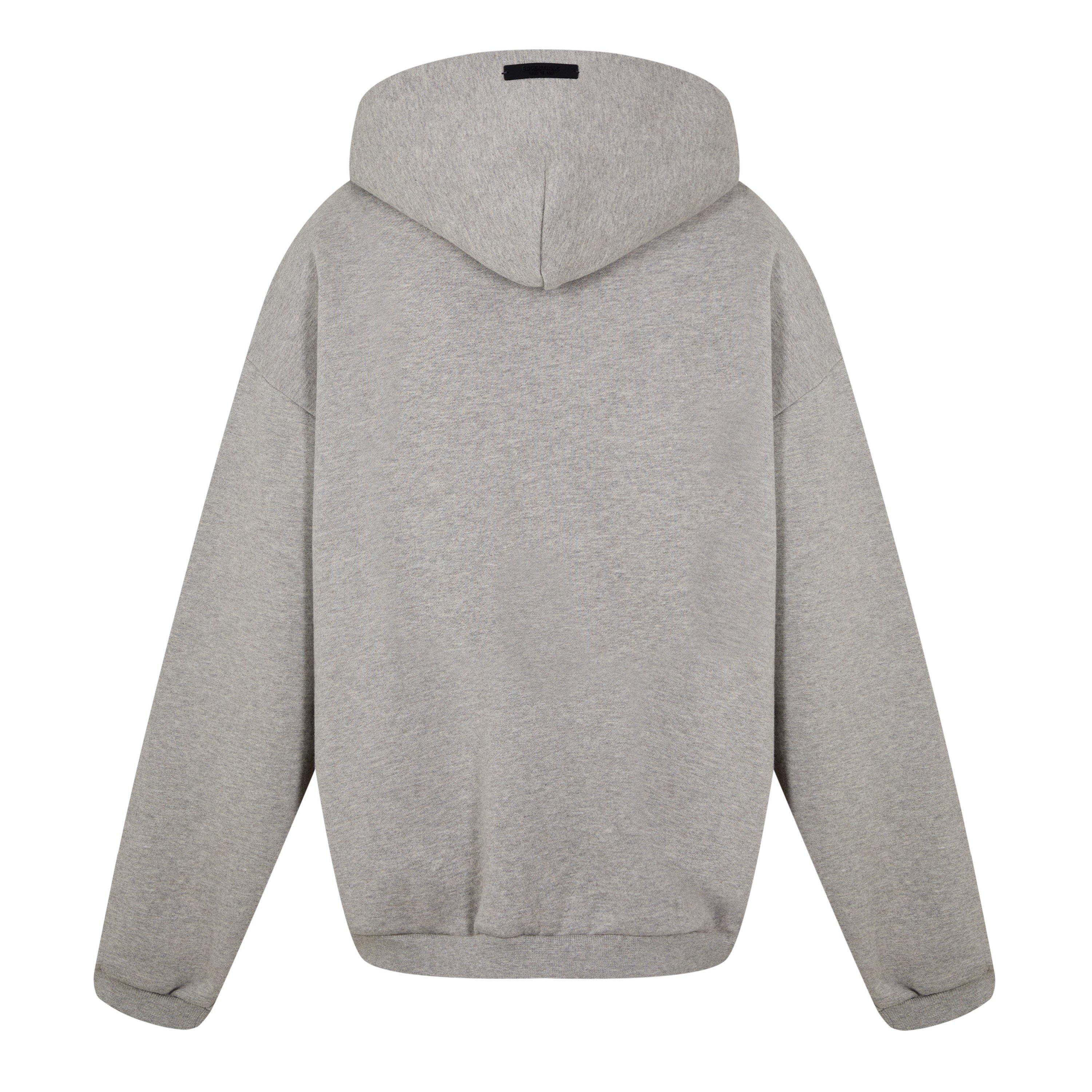 Dark Heather - Fear Of God Essentials - Fleece Hoodie Junior - 2