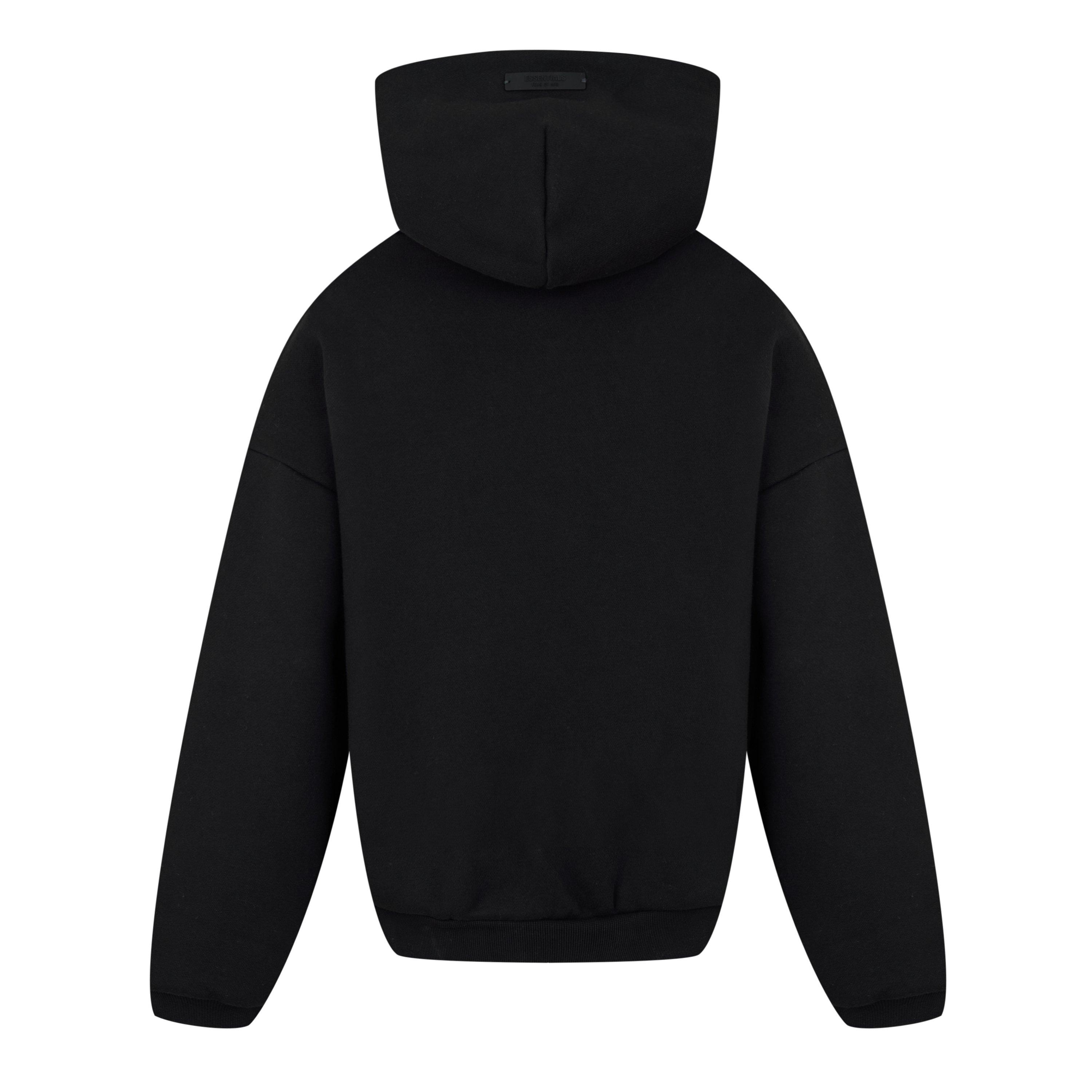 Black - Fear Of God Essentials - Fleece Hoodie Junior - 2