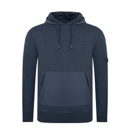 Firetrap Hybrid Hoodie Mens