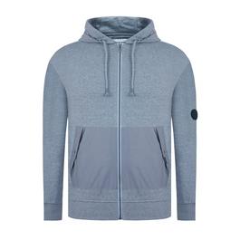 Firetrap Hybrid Full Zip Hoodie Mens