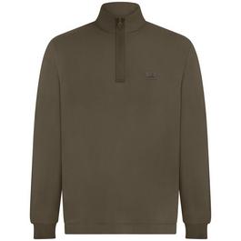 CP Company Long SleevequarterZip Polo Shirt