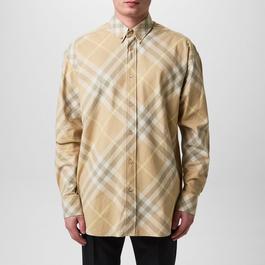 Burberry Flax Check Shirt