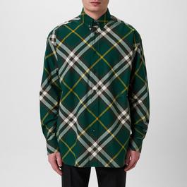 Burberry Check Long Sleeve Shirt