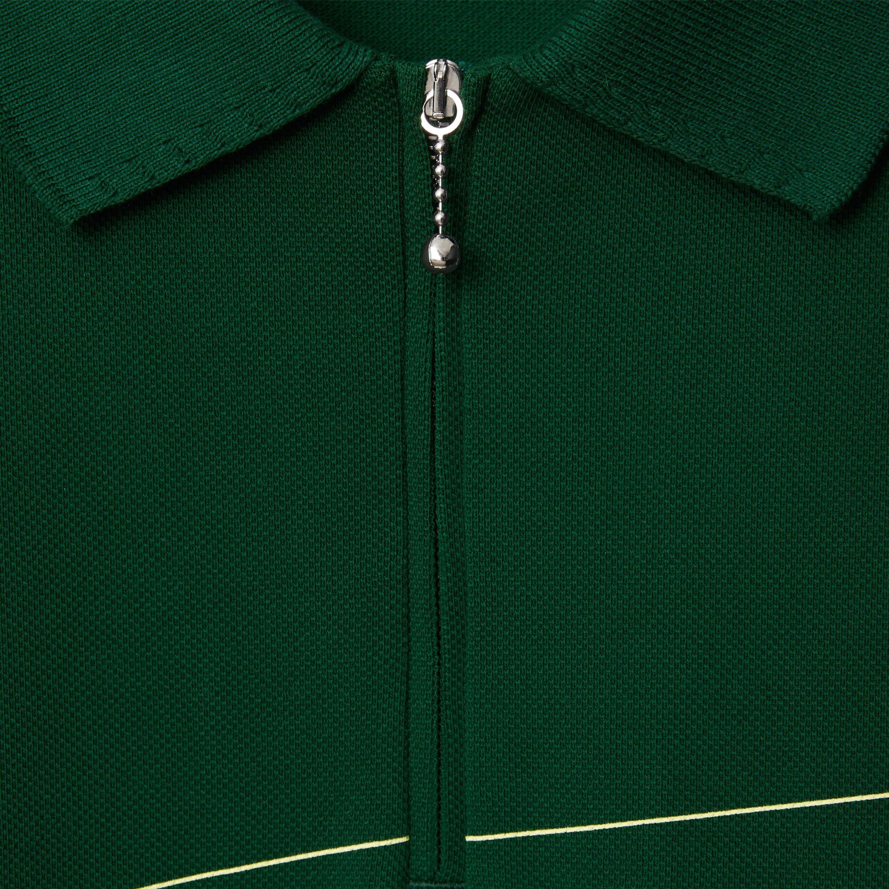 Ivy - Burberry - Stripe Zip Polo Shirt - 3
