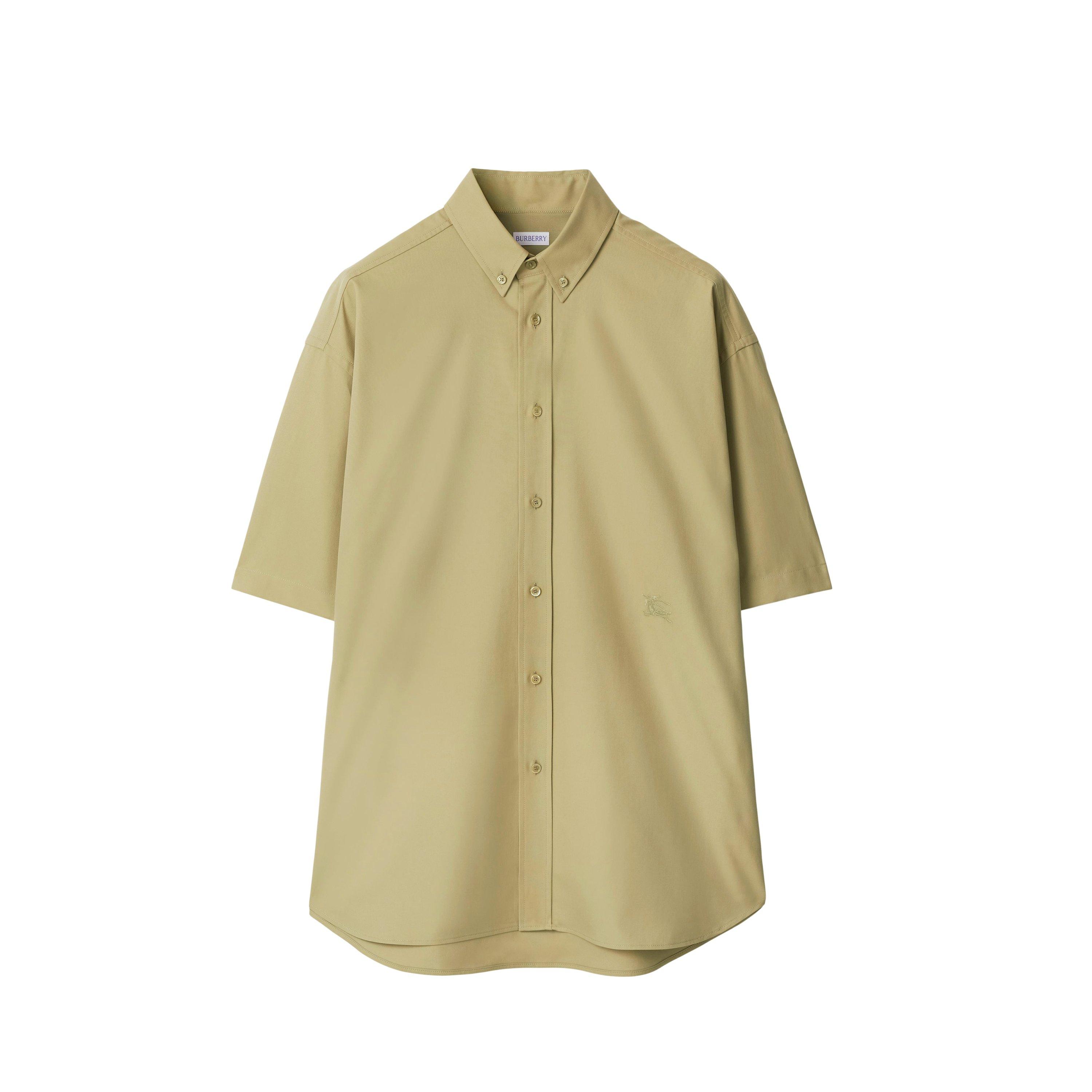 Hunter B7311 - Burberry - Logo Poplin Short Sleeve Shirt - 5