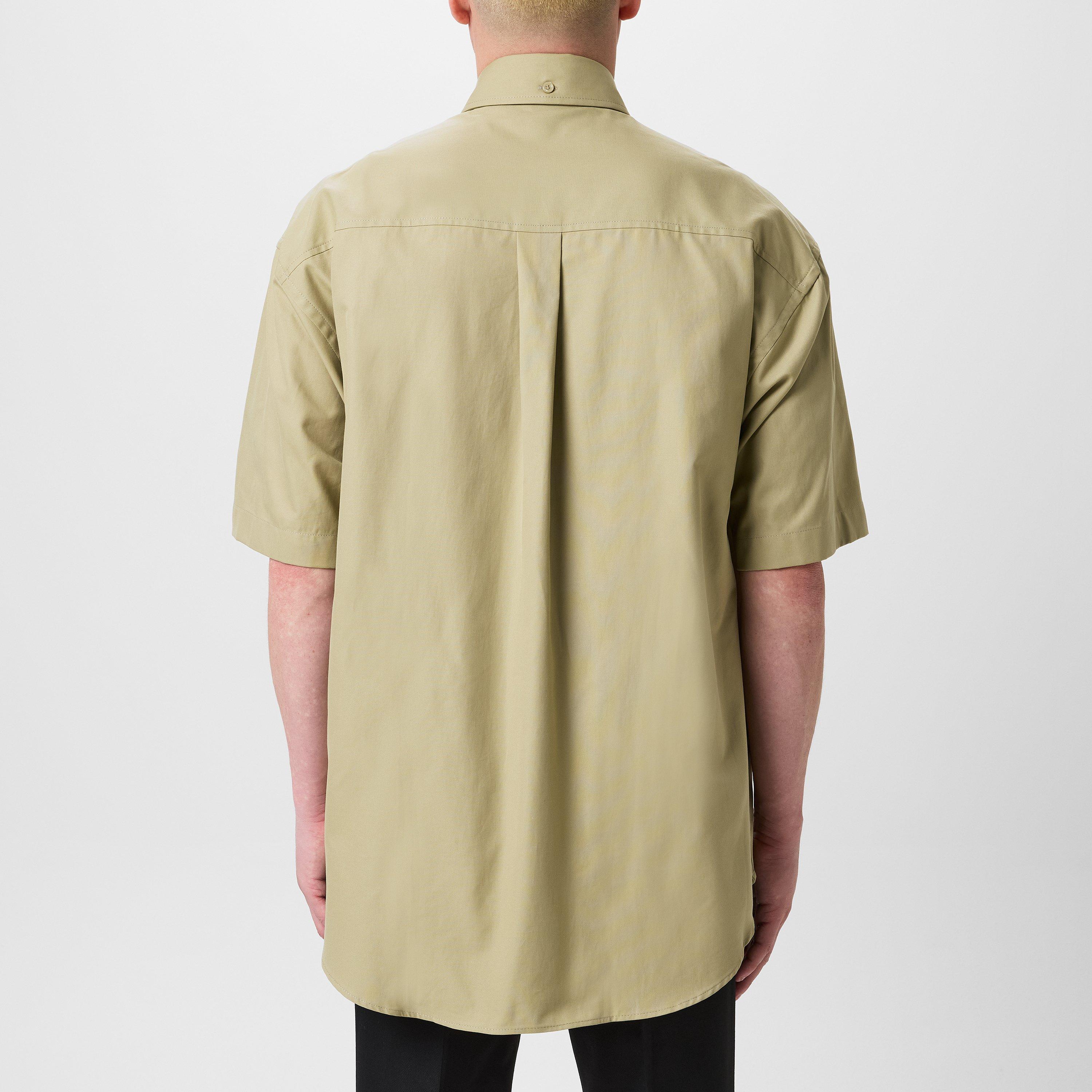 Hunter B7311 - Burberry - Logo Poplin Short Sleeve Shirt - 3