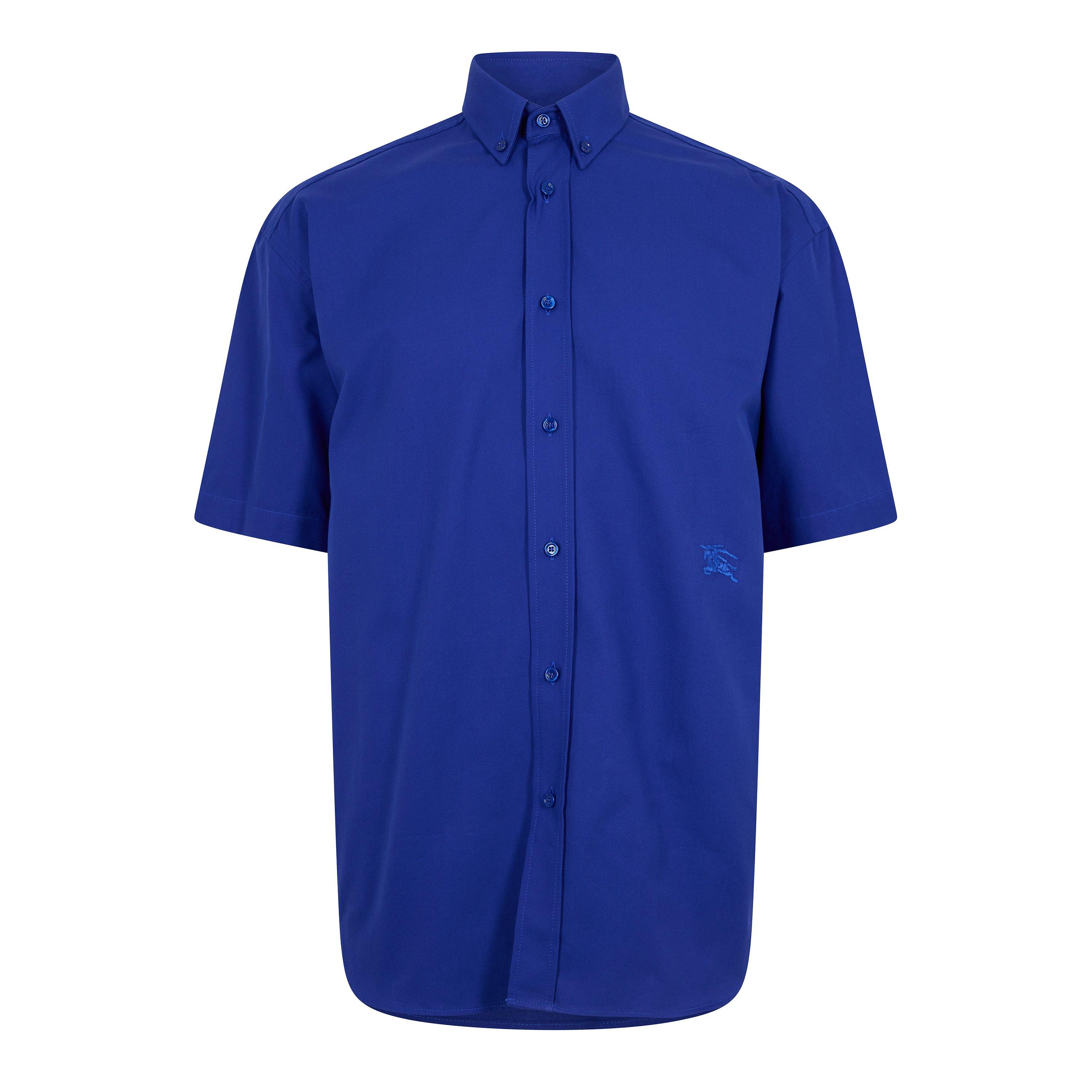 Knight B7311 - Burberry - Men's Short-Sleeve Oxford Shirt - 1