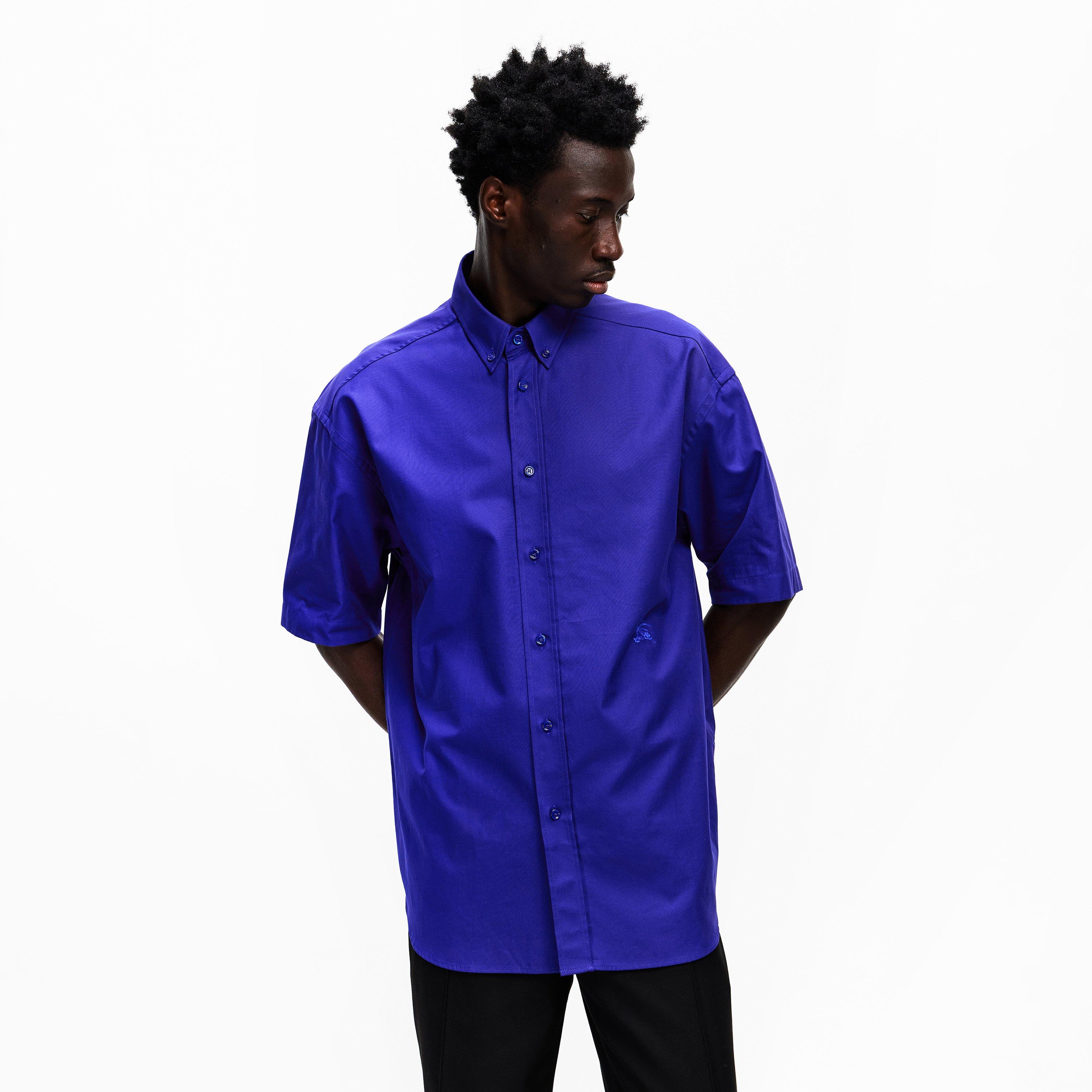 Knight B7311 - Burberry - Men's Short-Sleeve Oxford Shirt - 3