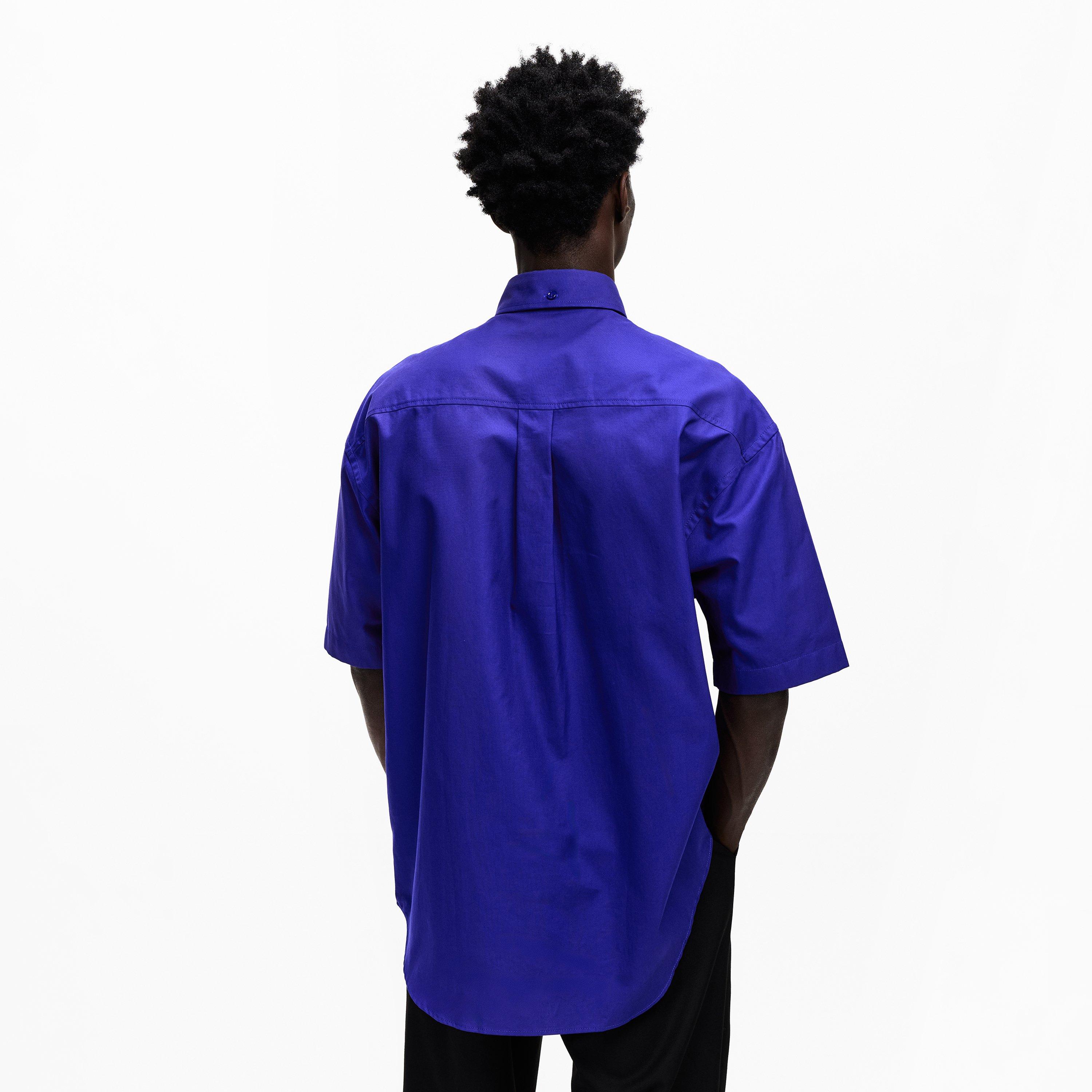 Knight B7311 - Burberry - Men's Short-Sleeve Oxford Shirt - 4