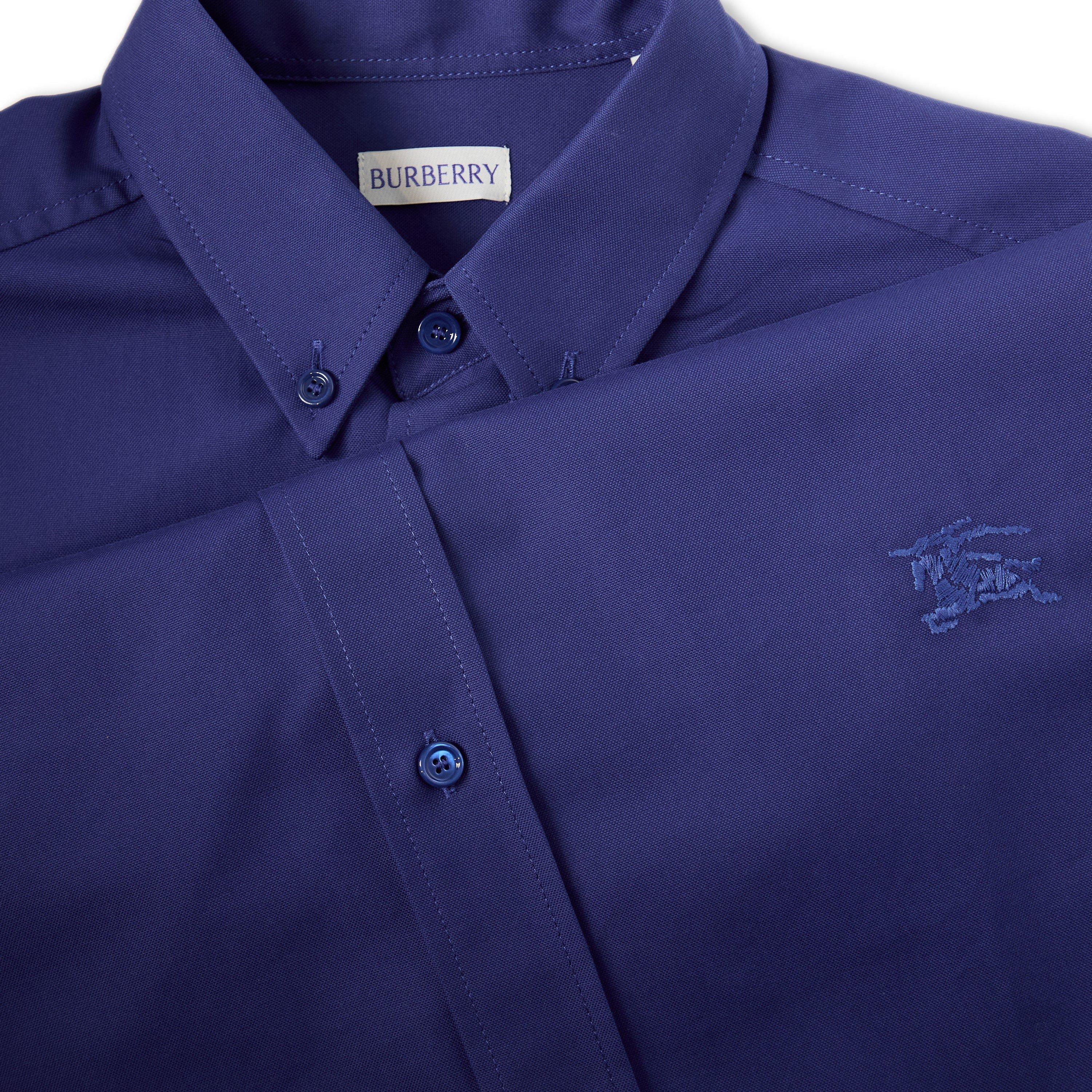 Knight B7311 - Burberry - Men's Short-Sleeve Oxford Shirt - 5